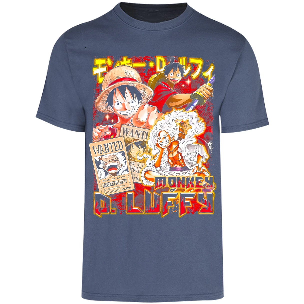 Playera One Piece Monkey D Luffy para Adulto 11