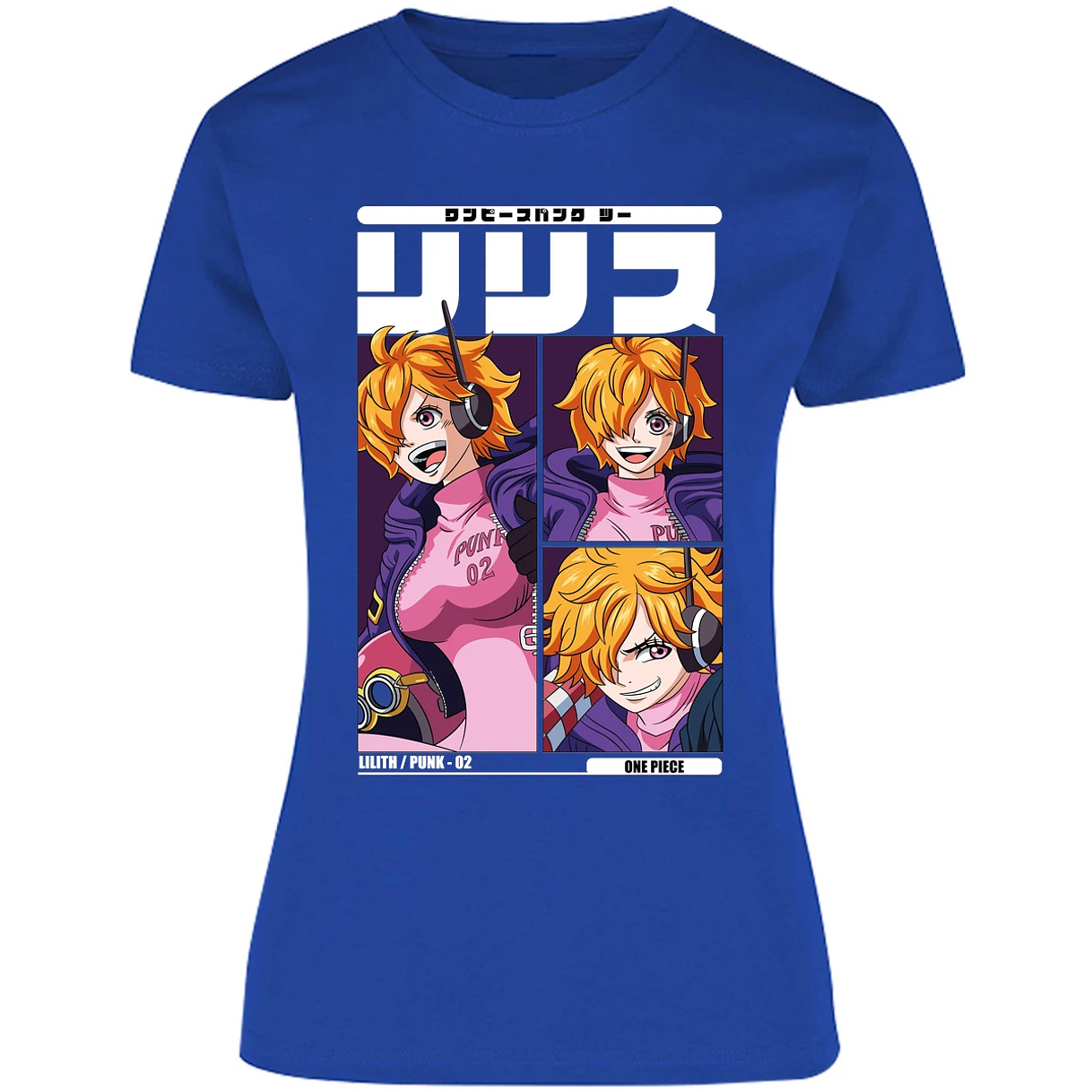 Blusa One Piece Lilith Anime Blusa para Mujer 4