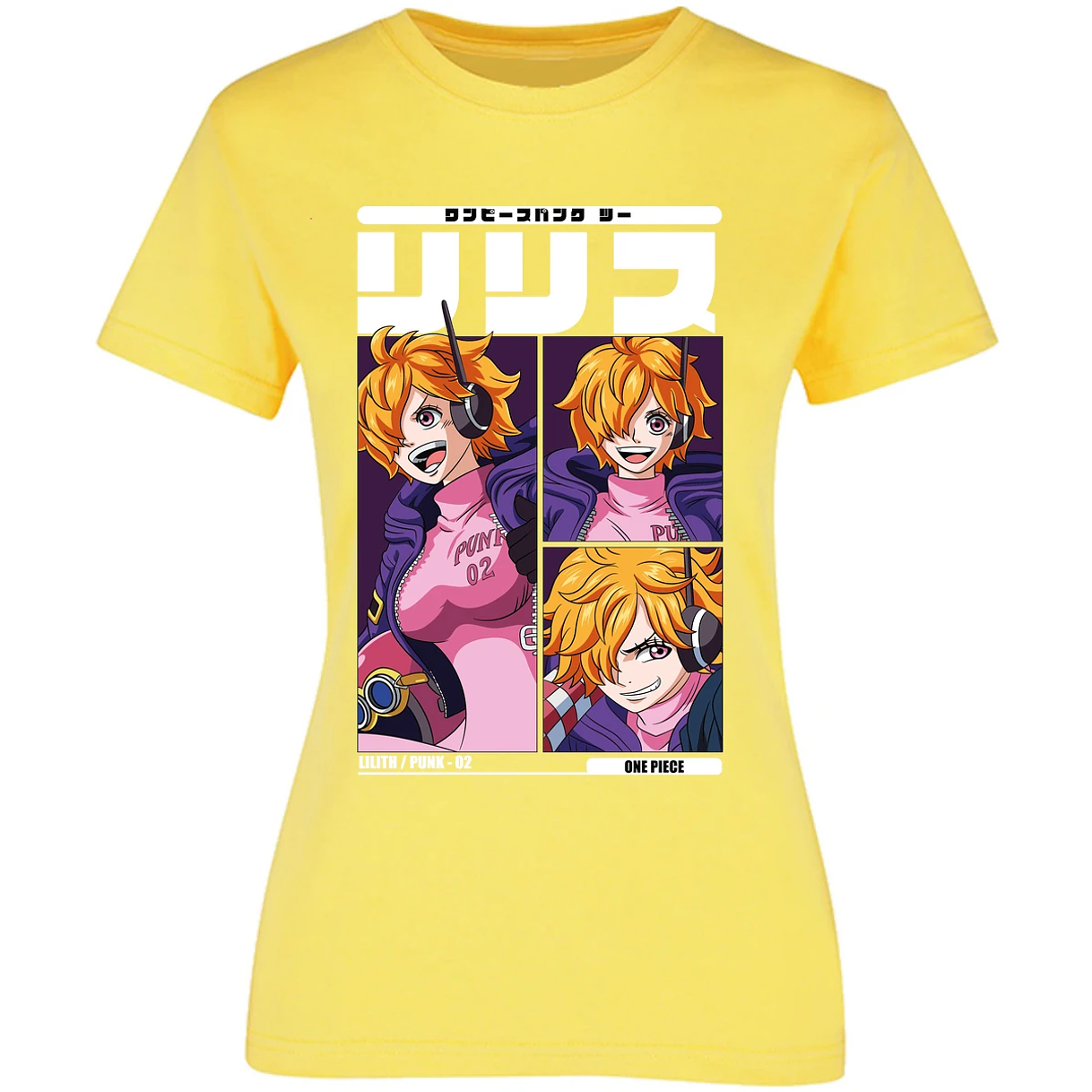 Blusa One Piece Lilith Anime Blusa para Mujer 9