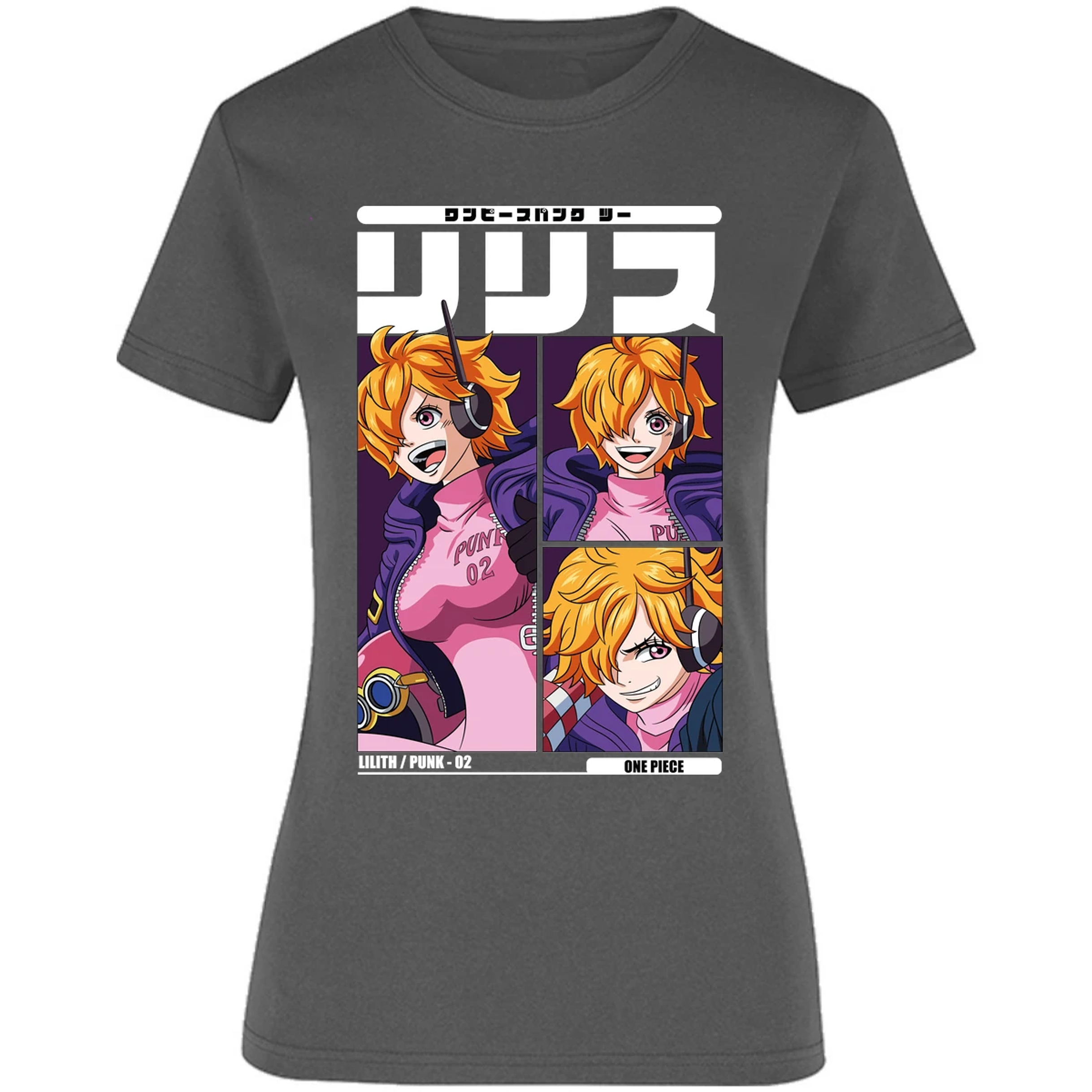 Blusa One Piece Lilith Anime Blusa para Mujer 11