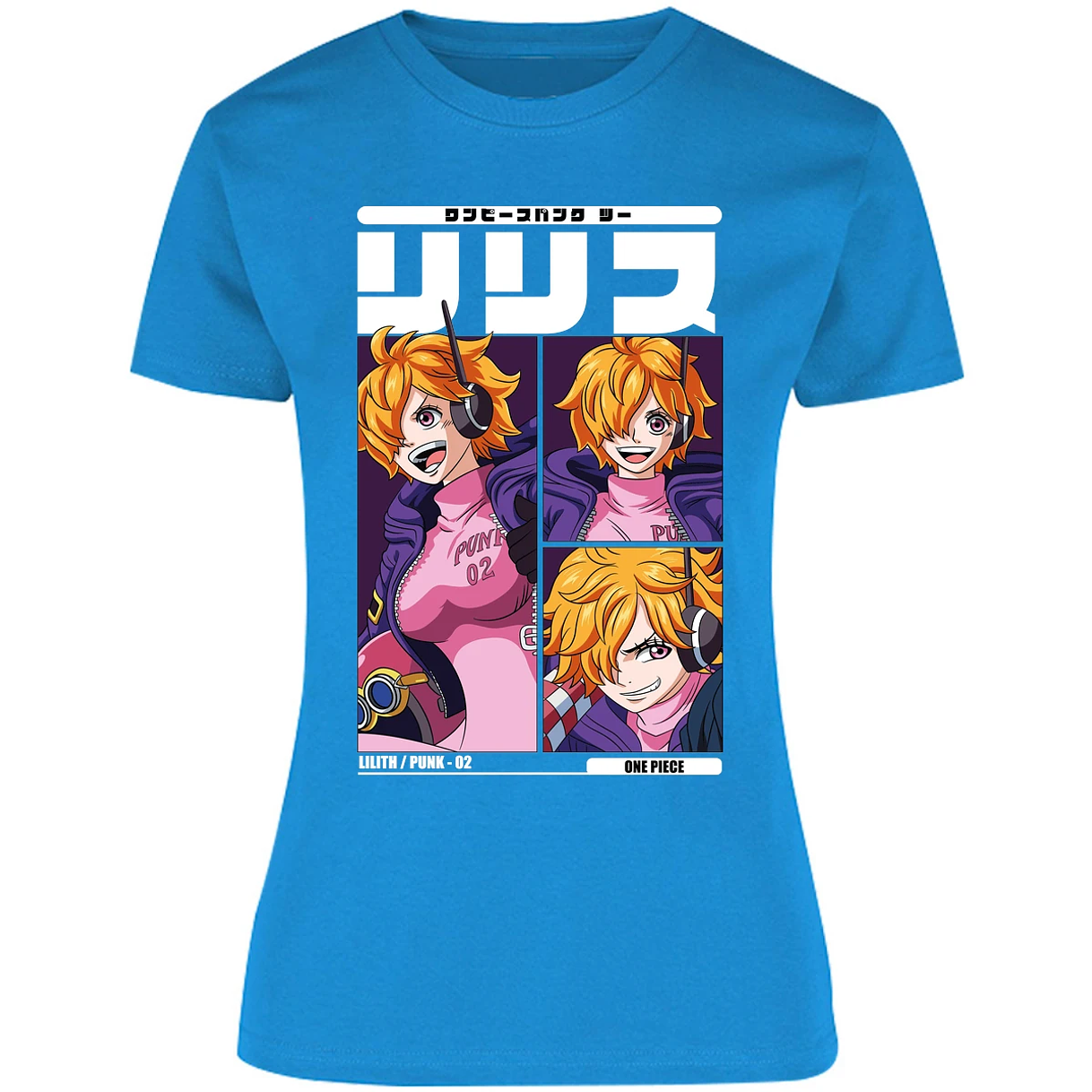 Blusa One Piece Lilith Anime Blusa para Mujer 13