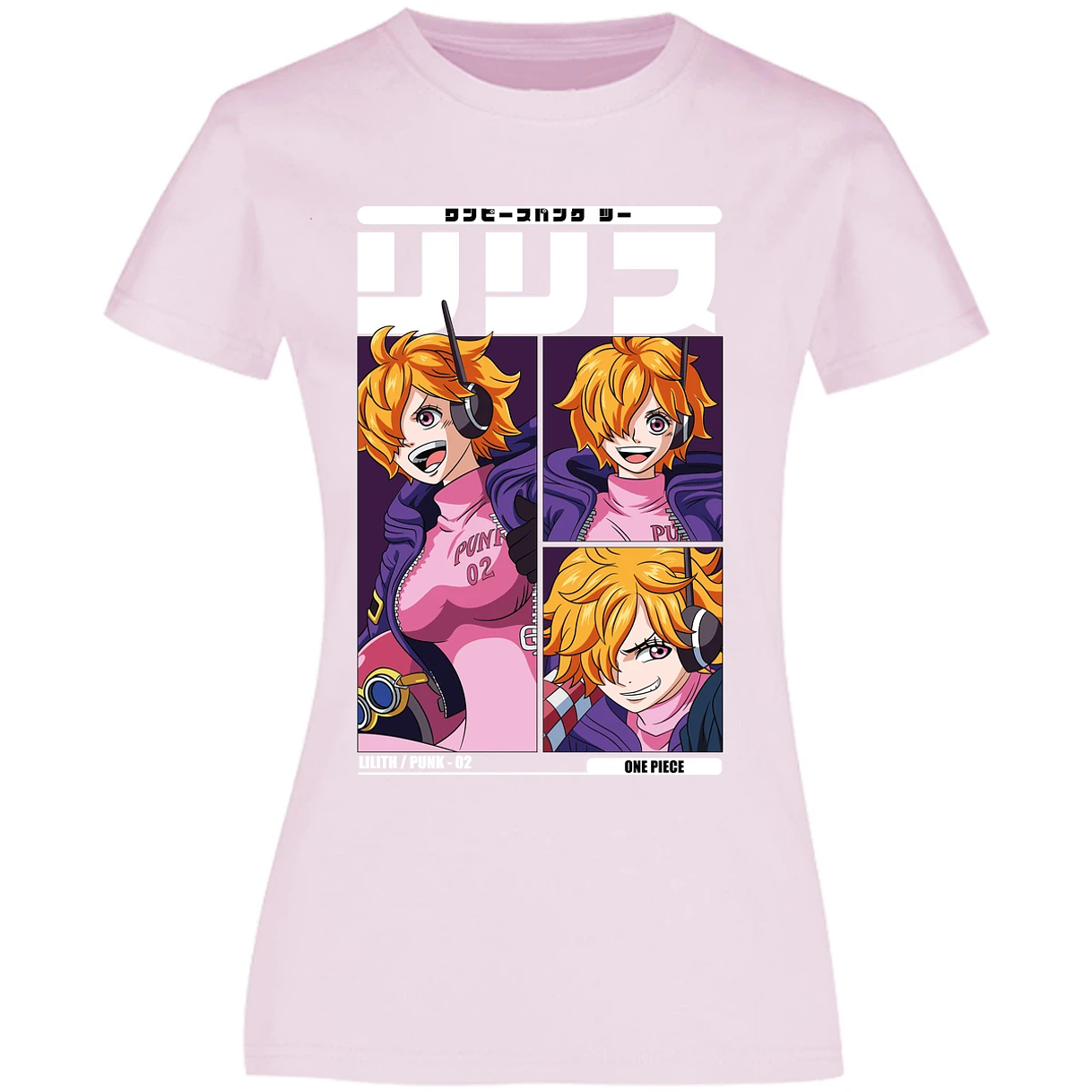 Blusa One Piece Lilith Anime Blusa para Mujer 17