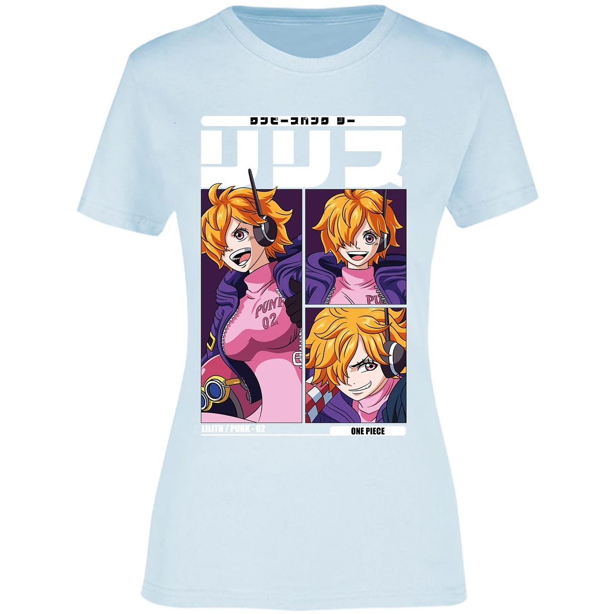 Blusa One Piece Lilith Anime Blusa para Mujer 28