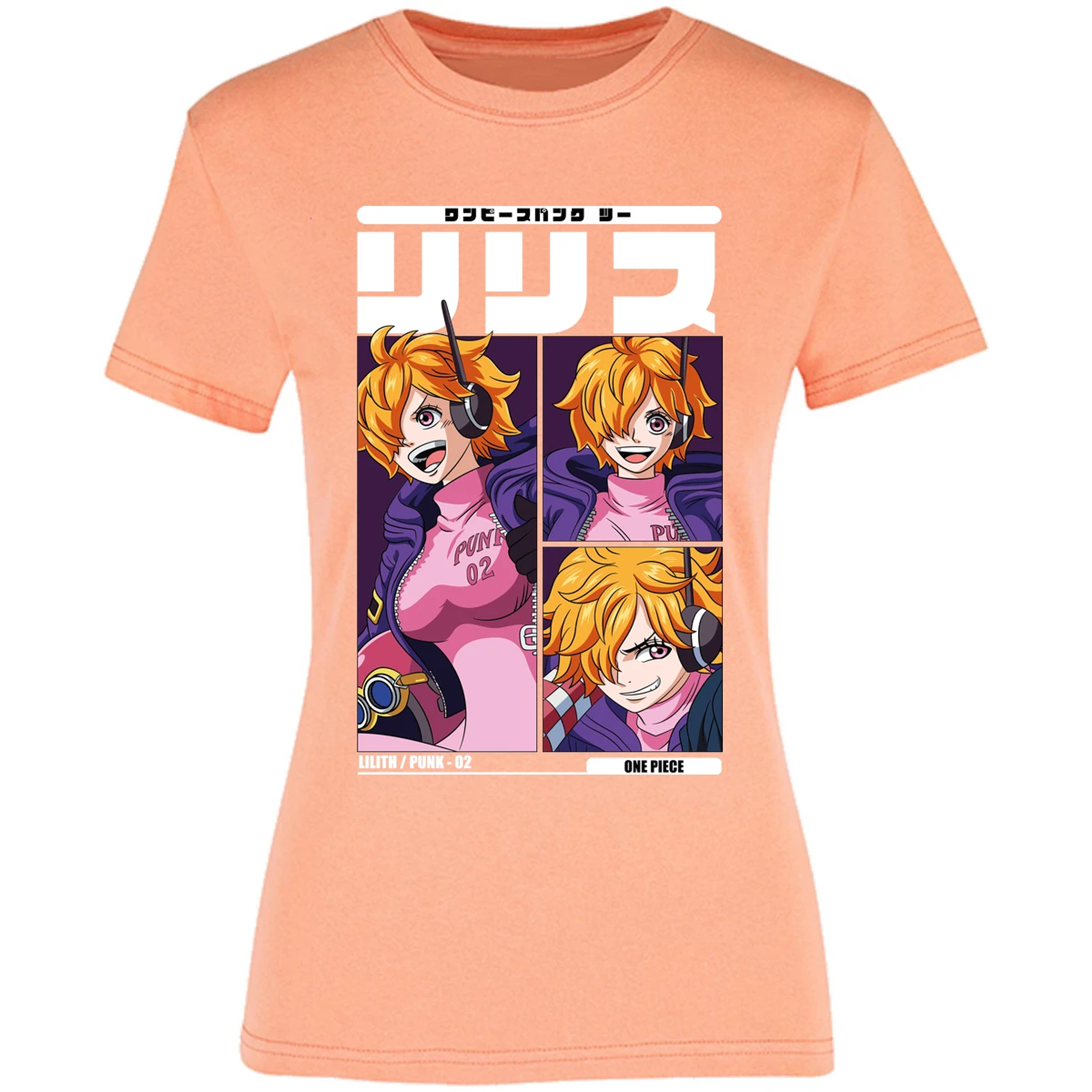 Blusa One Piece Lilith Anime Blusa para Mujer 30