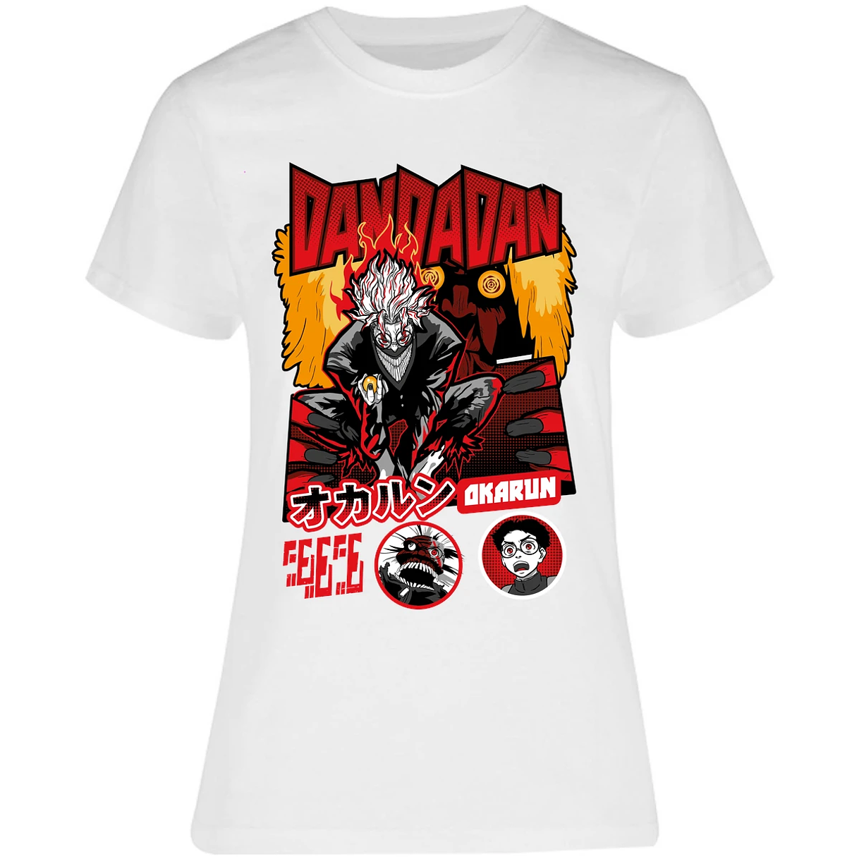 Blusa One Piece Okarun X Turboabuela Blusa para Mujer 30