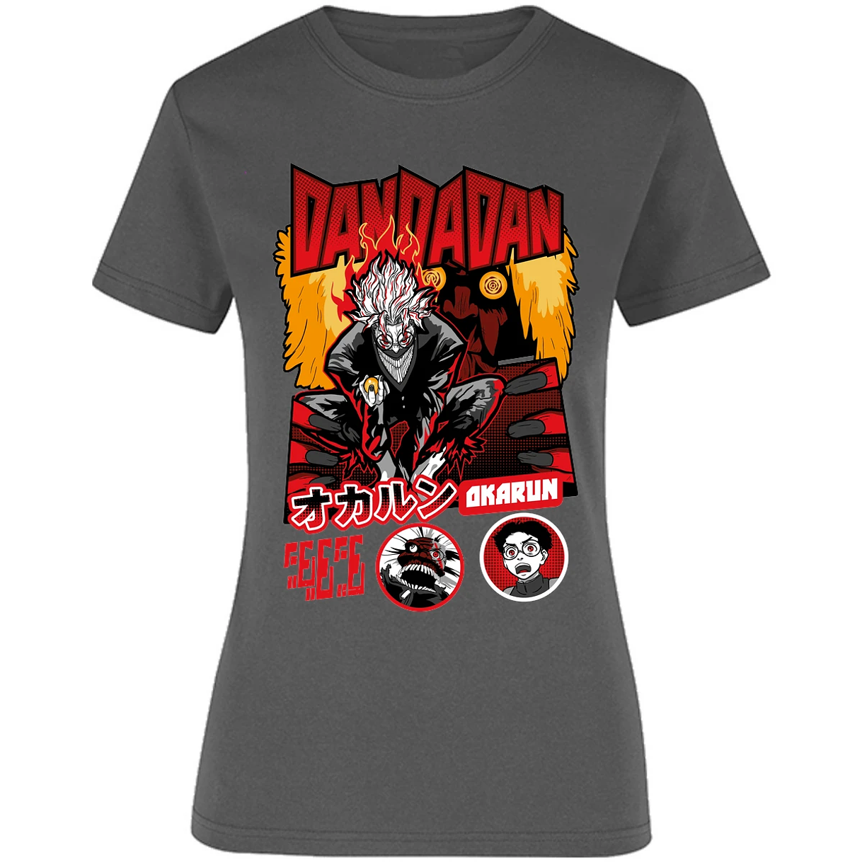 Blusa One Piece Okarun X Turboabuela Blusa para Mujer 4