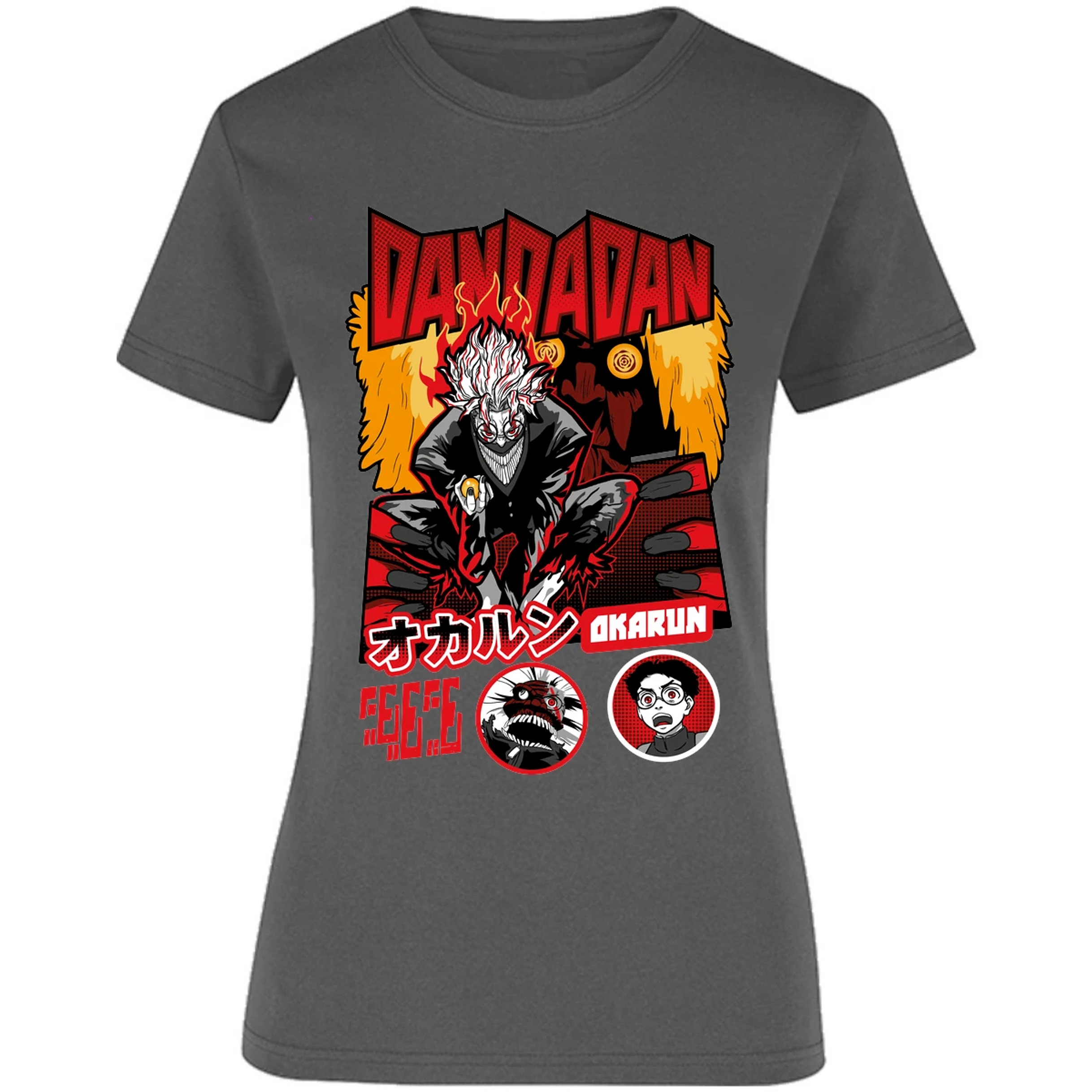 Blusa One Piece Okarun X Turboabuela Blusa para Mujer 4