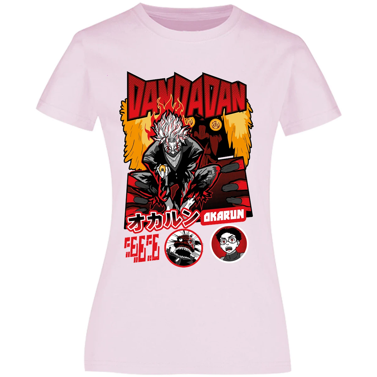 Blusa One Piece Okarun X Turboabuela Blusa para Mujer 8