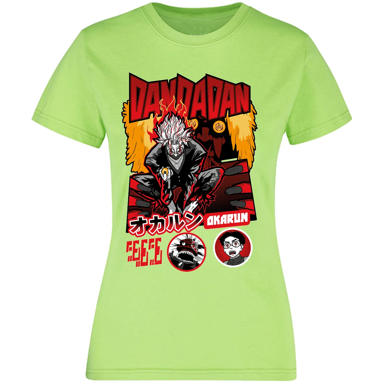 Blusa One Piece Okarun X Turboabuela Blusa para Mujer 12