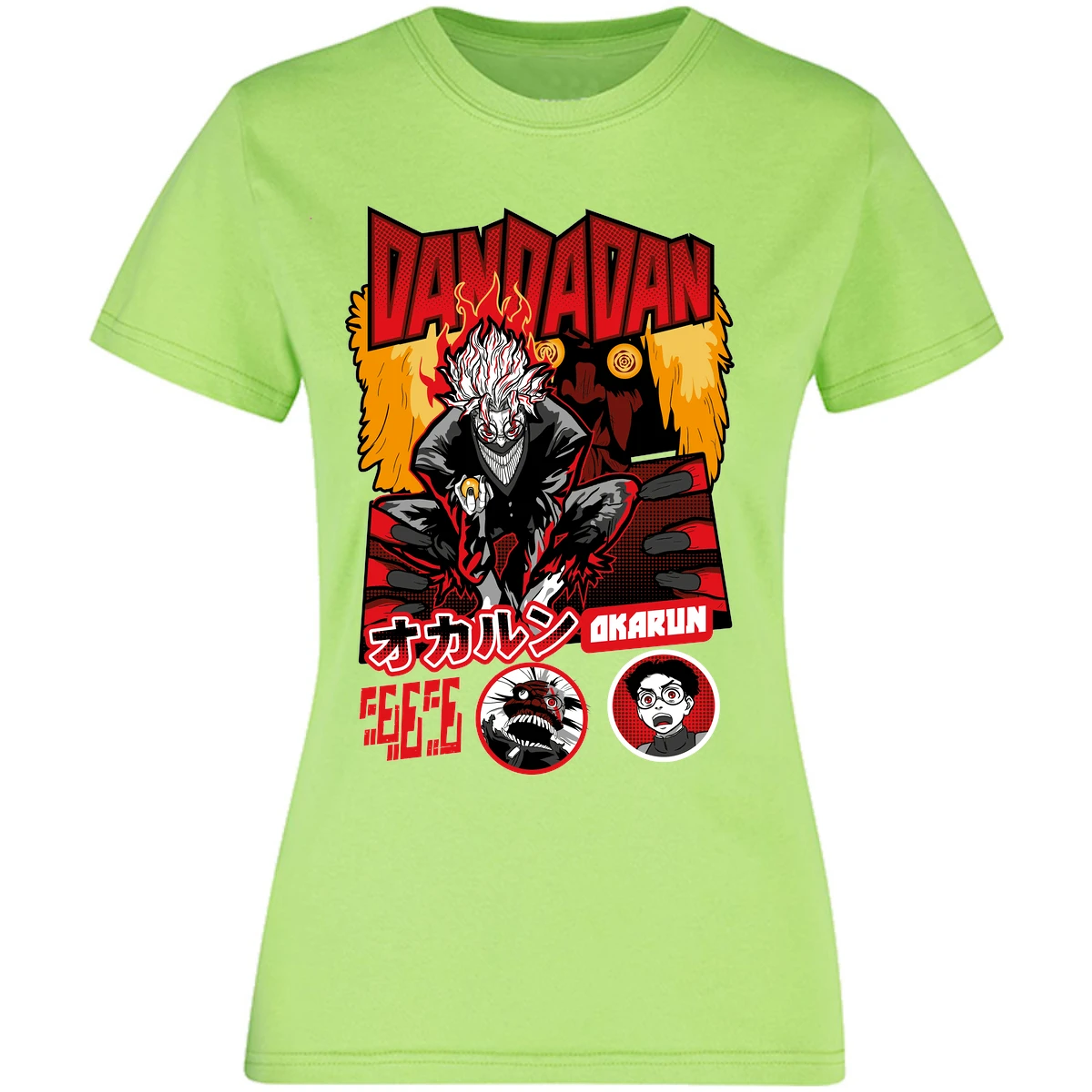 Blusa One Piece Okarun X Turboabuela Blusa para Mujer 12