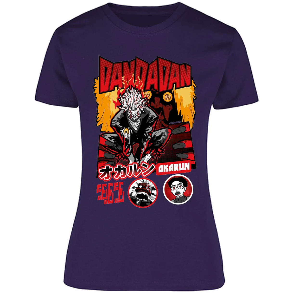 Blusa One Piece Okarun X Turboabuela Blusa para Mujer 13