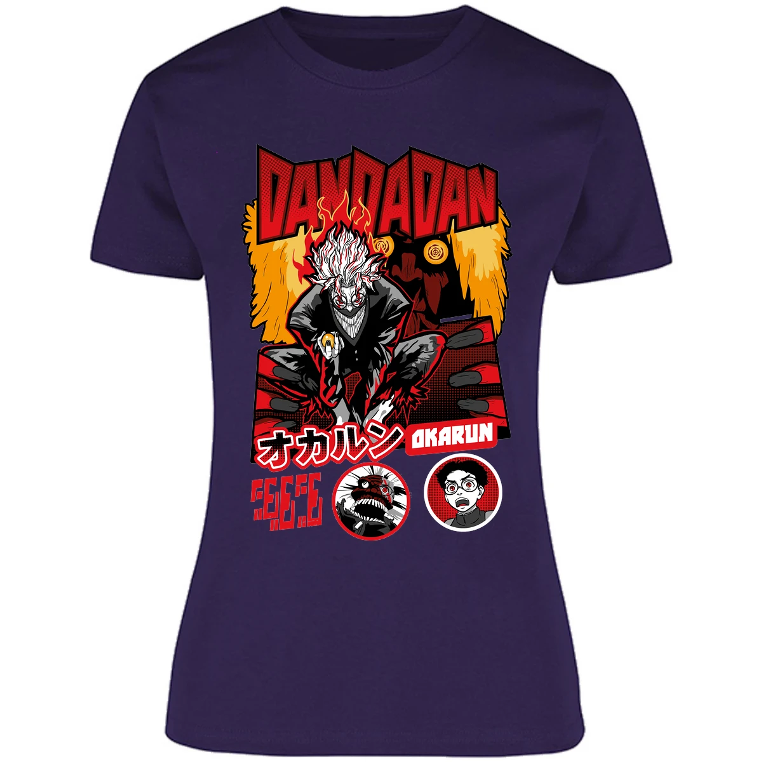 Blusa One Piece Okarun X Turboabuela Blusa para Mujer 13