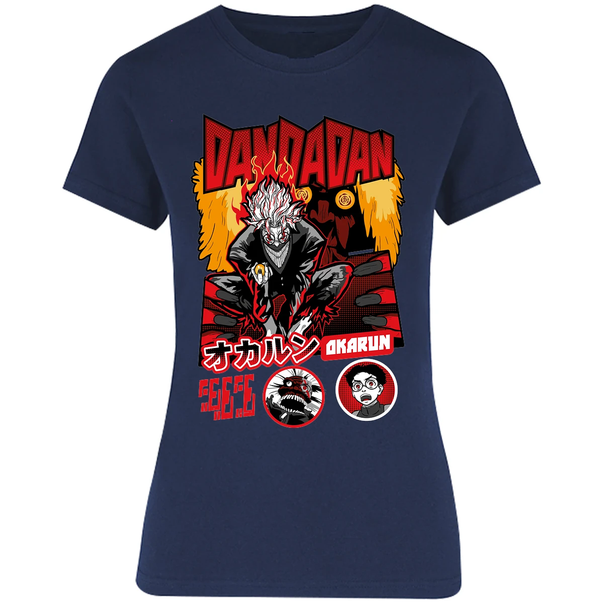 Blusa One Piece Okarun X Turboabuela Blusa para Mujer 15