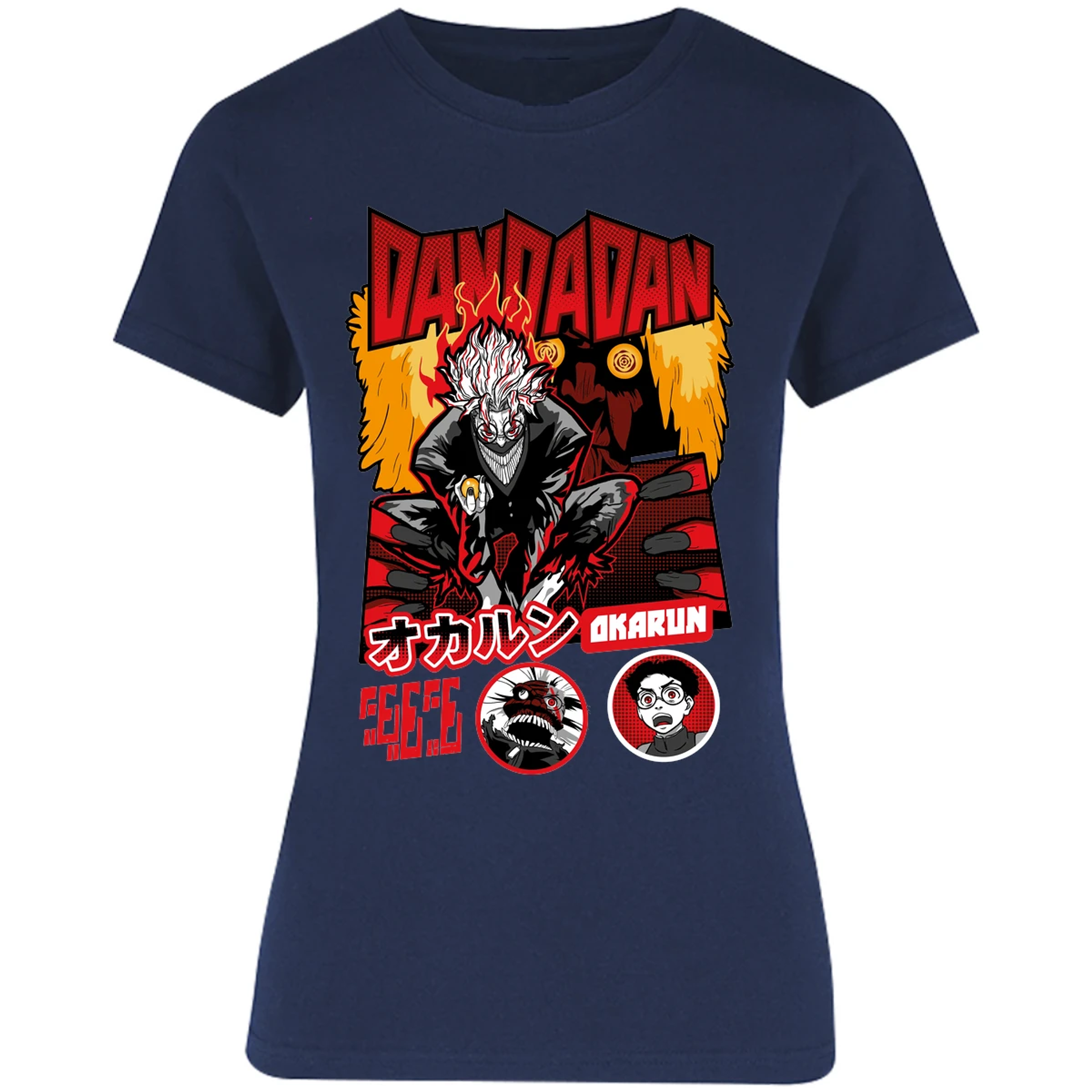 Blusa One Piece Okarun X Turboabuela Blusa para Mujer 15