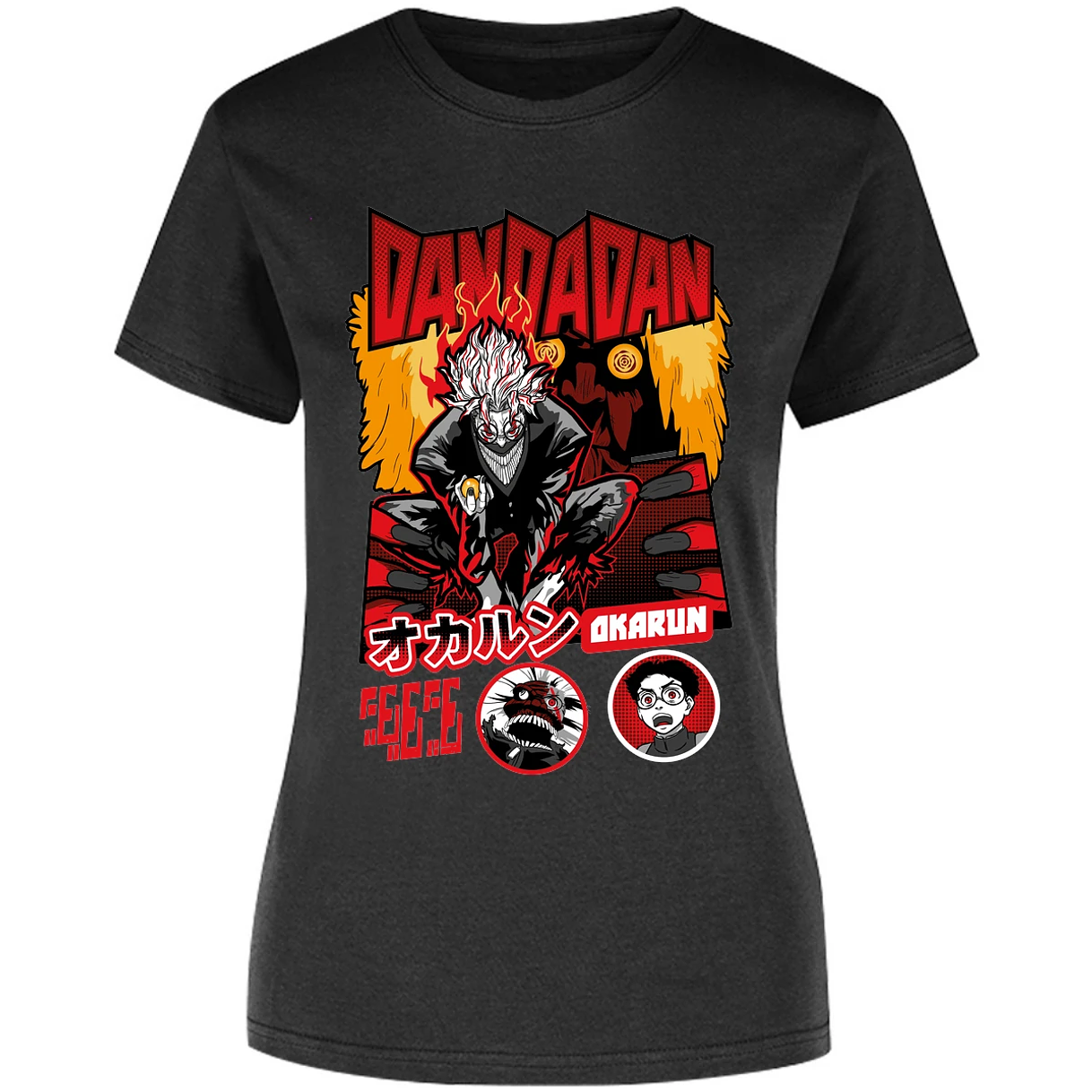 Blusa One Piece Okarun X Turboabuela Blusa para Mujer 17