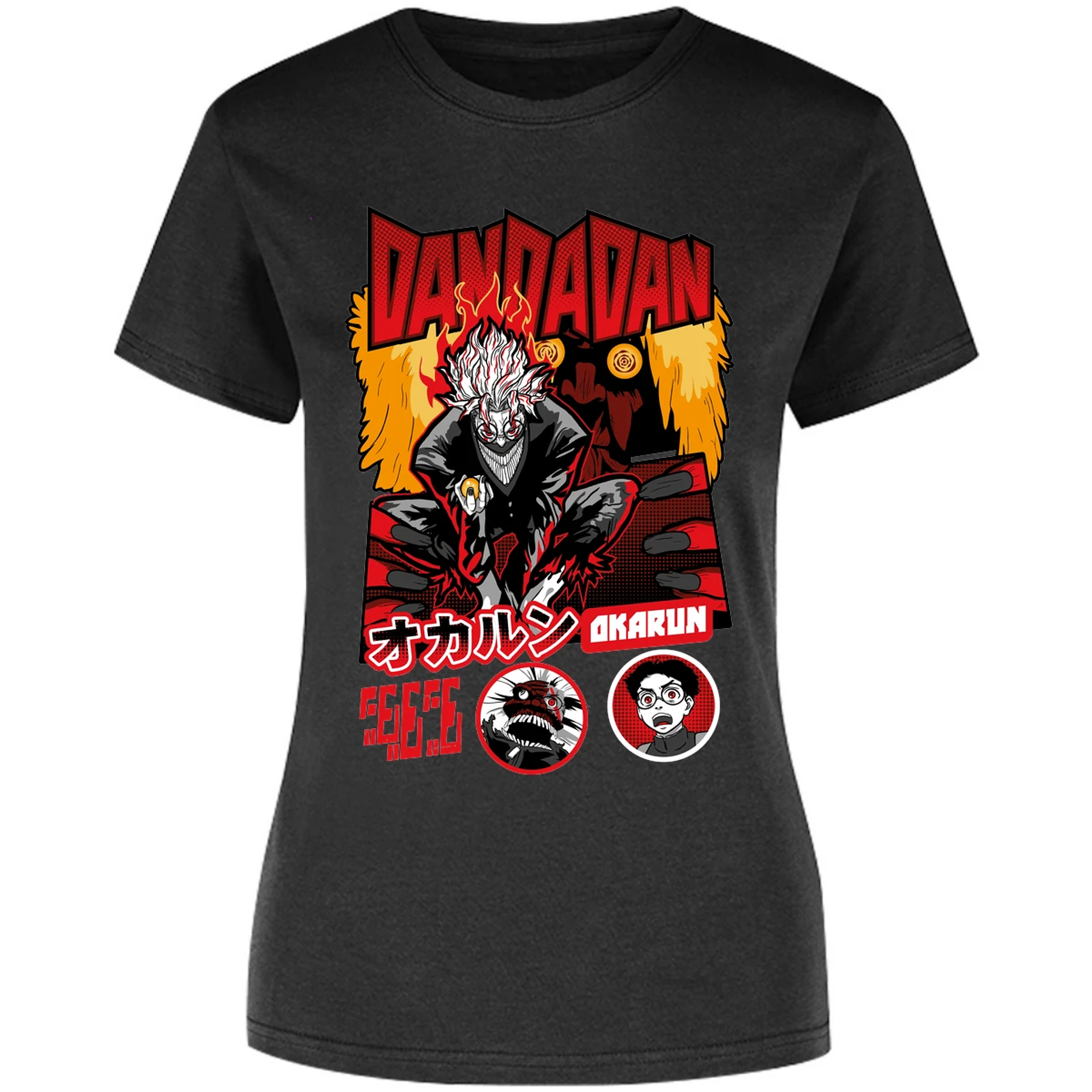 Blusa One Piece Okarun X Turboabuela Blusa para Mujer 17