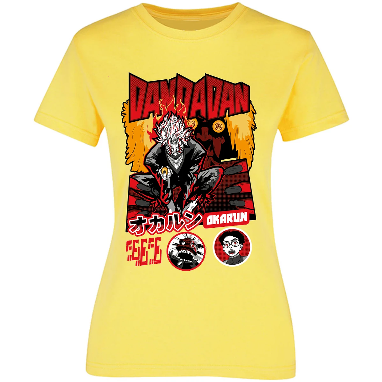 Blusa One Piece Okarun X Turboabuela Blusa para Mujer 21