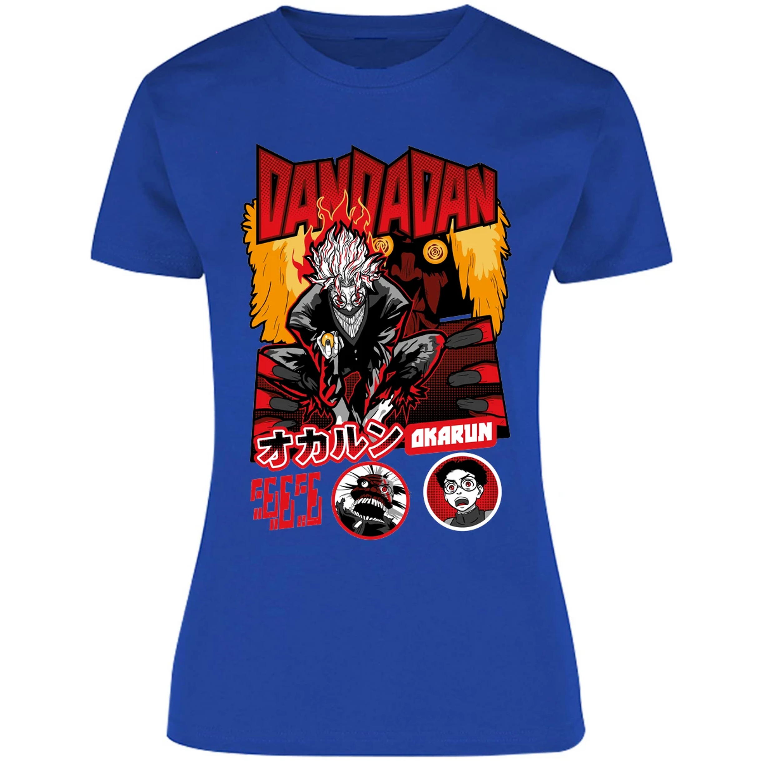 Blusa One Piece Okarun X Turboabuela Blusa para Mujer 23