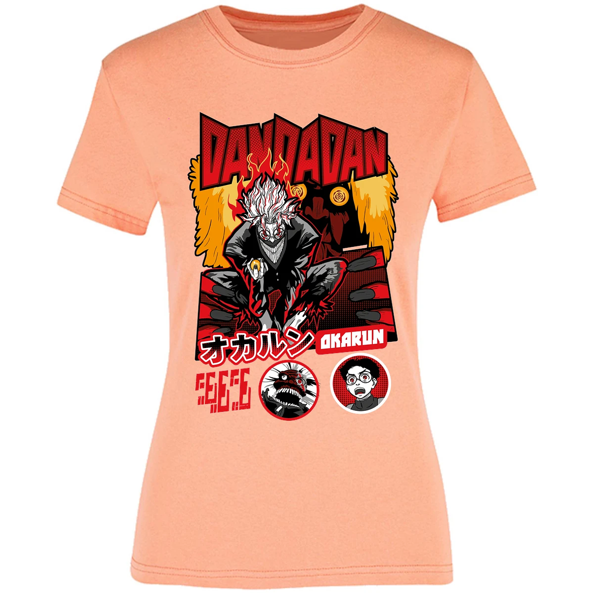 Blusa One Piece Okarun X Turboabuela Blusa para Mujer 24