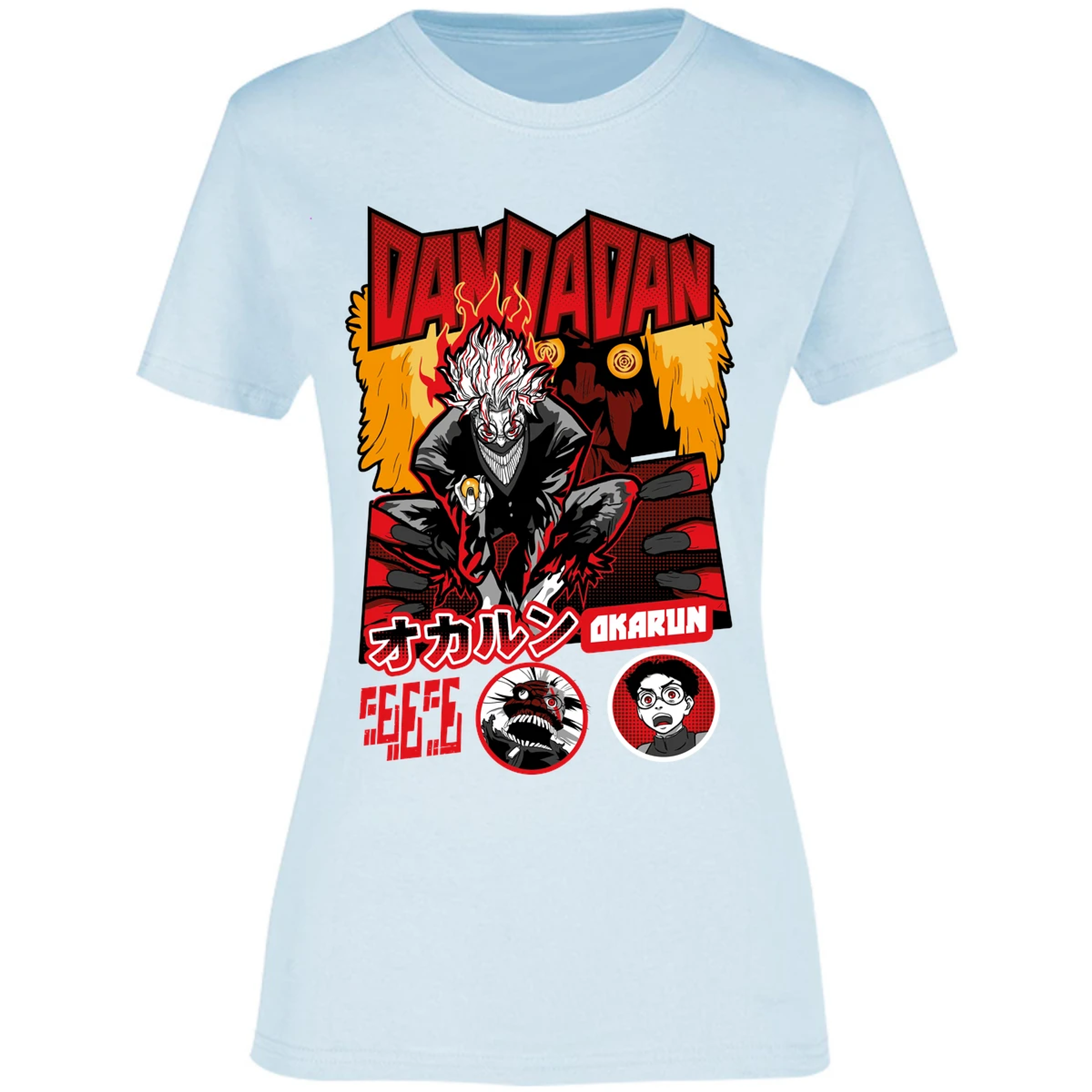 Blusa One Piece Okarun X Turboabuela Blusa para Mujer 28