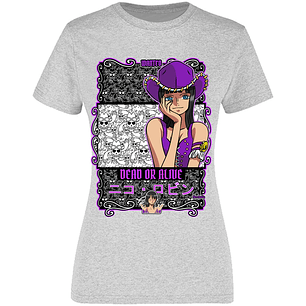 Blusa One Piece Nico Robin Blusa para Mujer