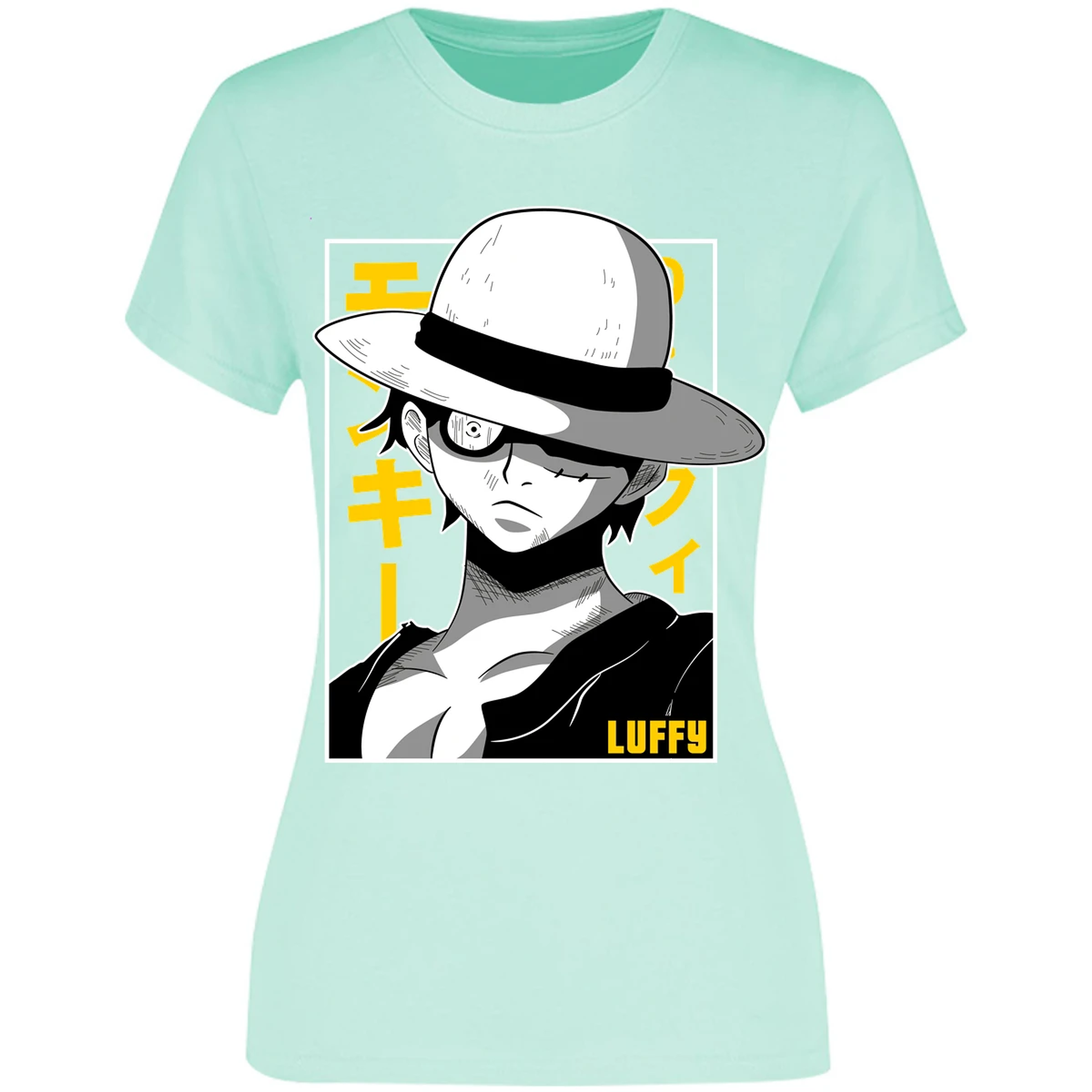 Blusa One Piece Luffy Basic Blusa para Mujer 2