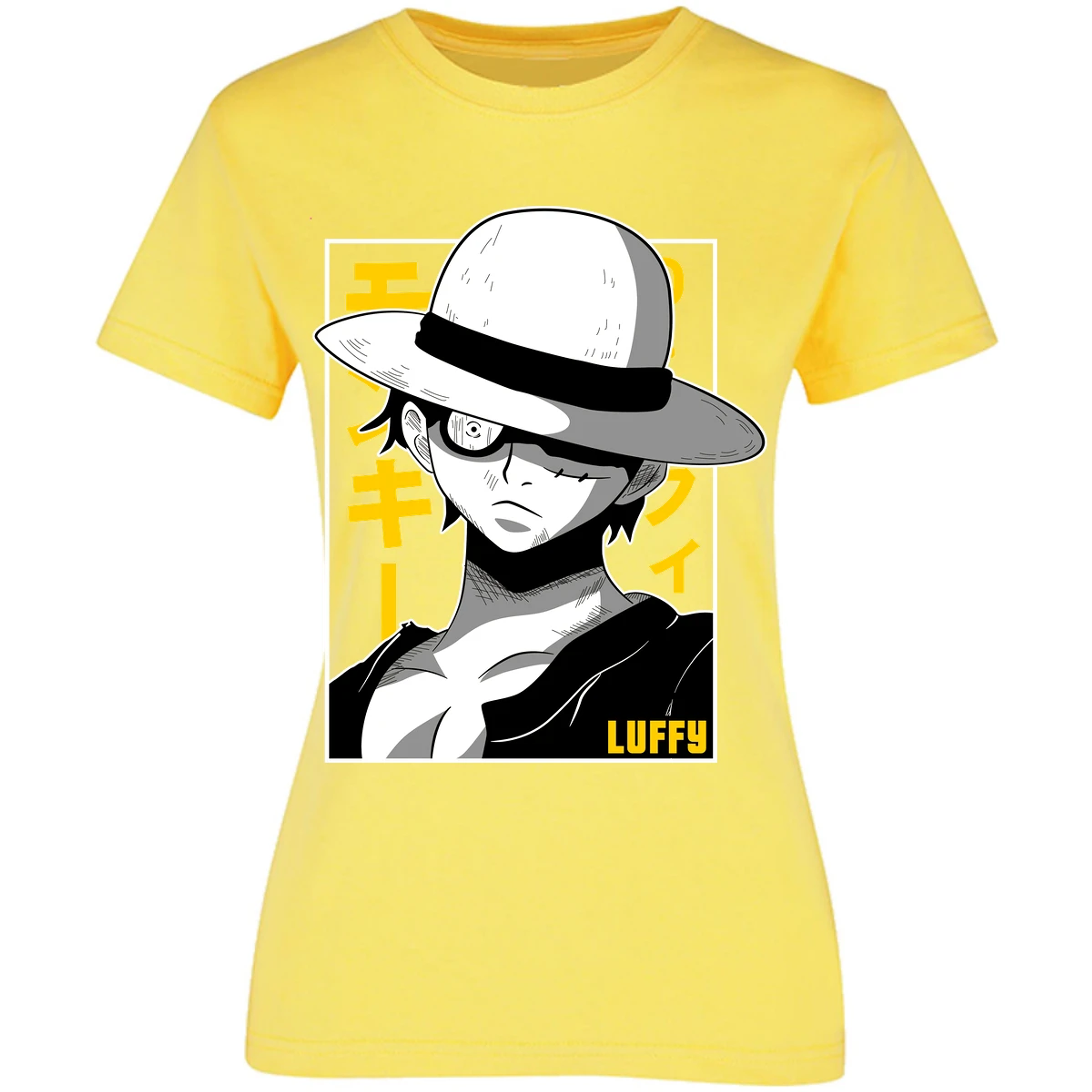 Blusa One Piece Luffy Basic Blusa para Mujer 14