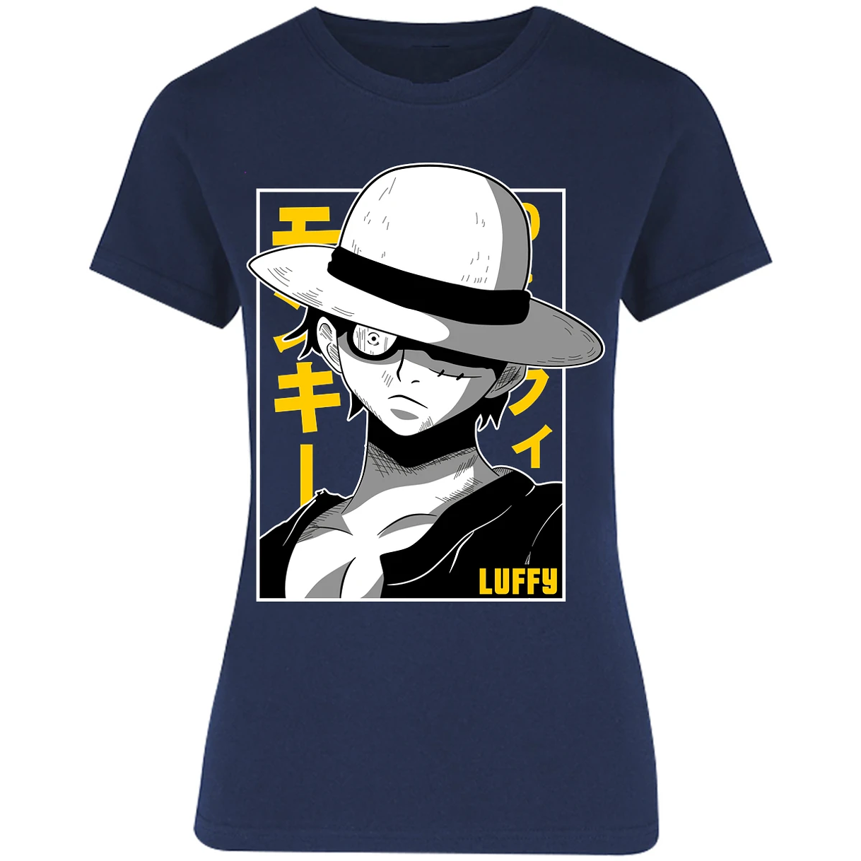 Blusa One Piece Luffy Basic Blusa para Mujer 19
