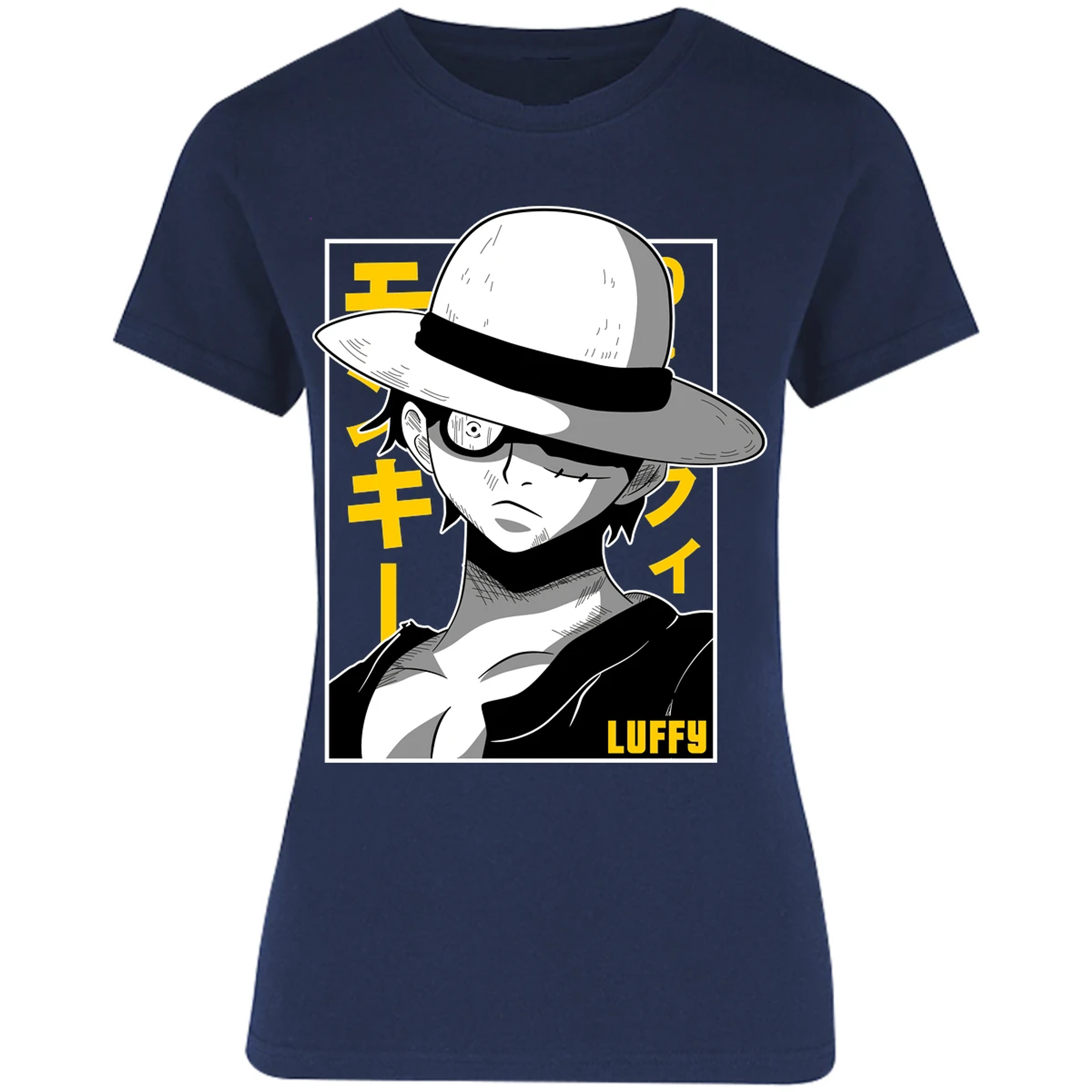 Blusa One Piece Luffy Basic Blusa para Mujer 19