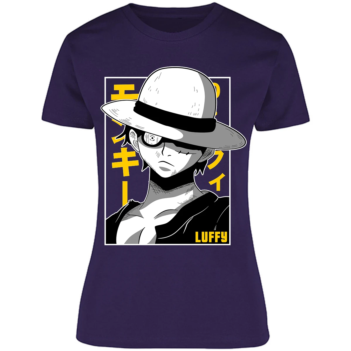 Blusa One Piece Luffy Basic Blusa para Mujer 21