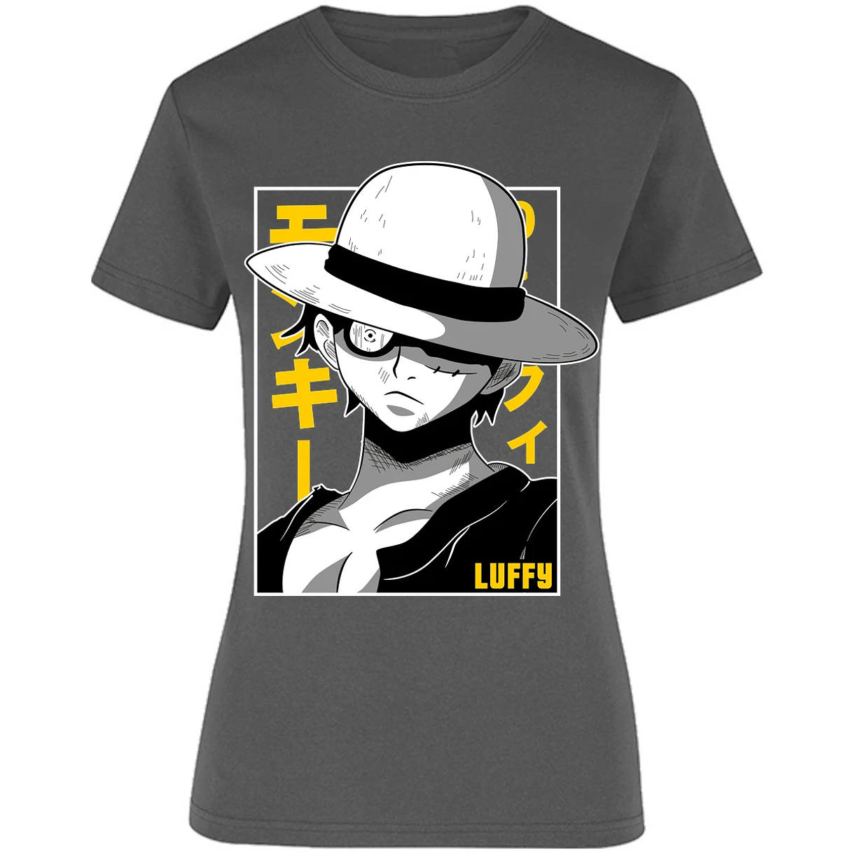 Blusa One Piece Luffy Basic Blusa para Mujer 24