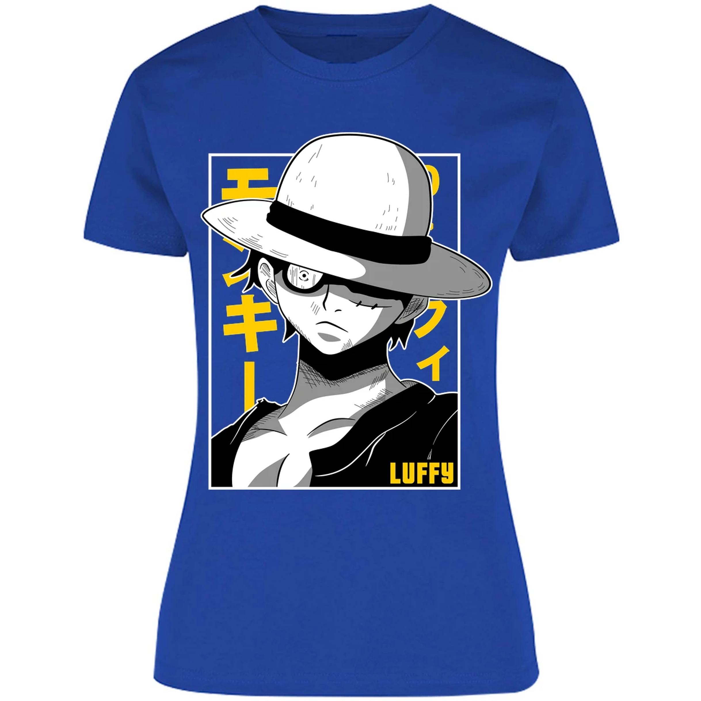Blusa One Piece Luffy Basic Blusa para Mujer 28