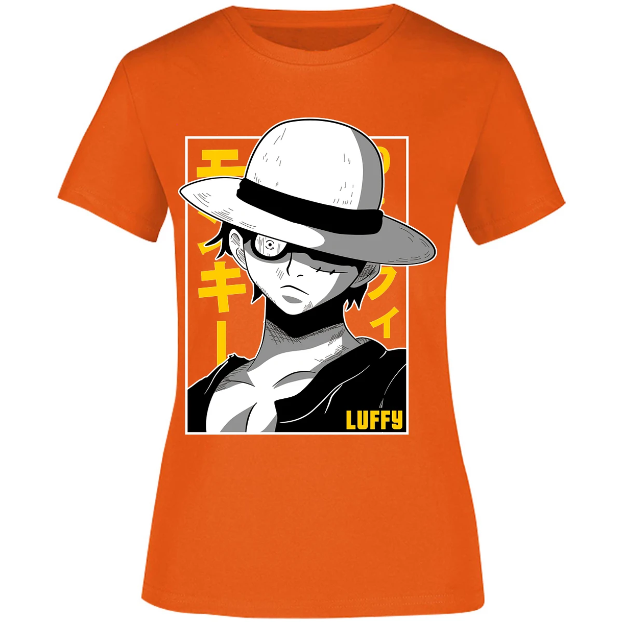 Blusa One Piece Luffy Basic Blusa para Mujer 34