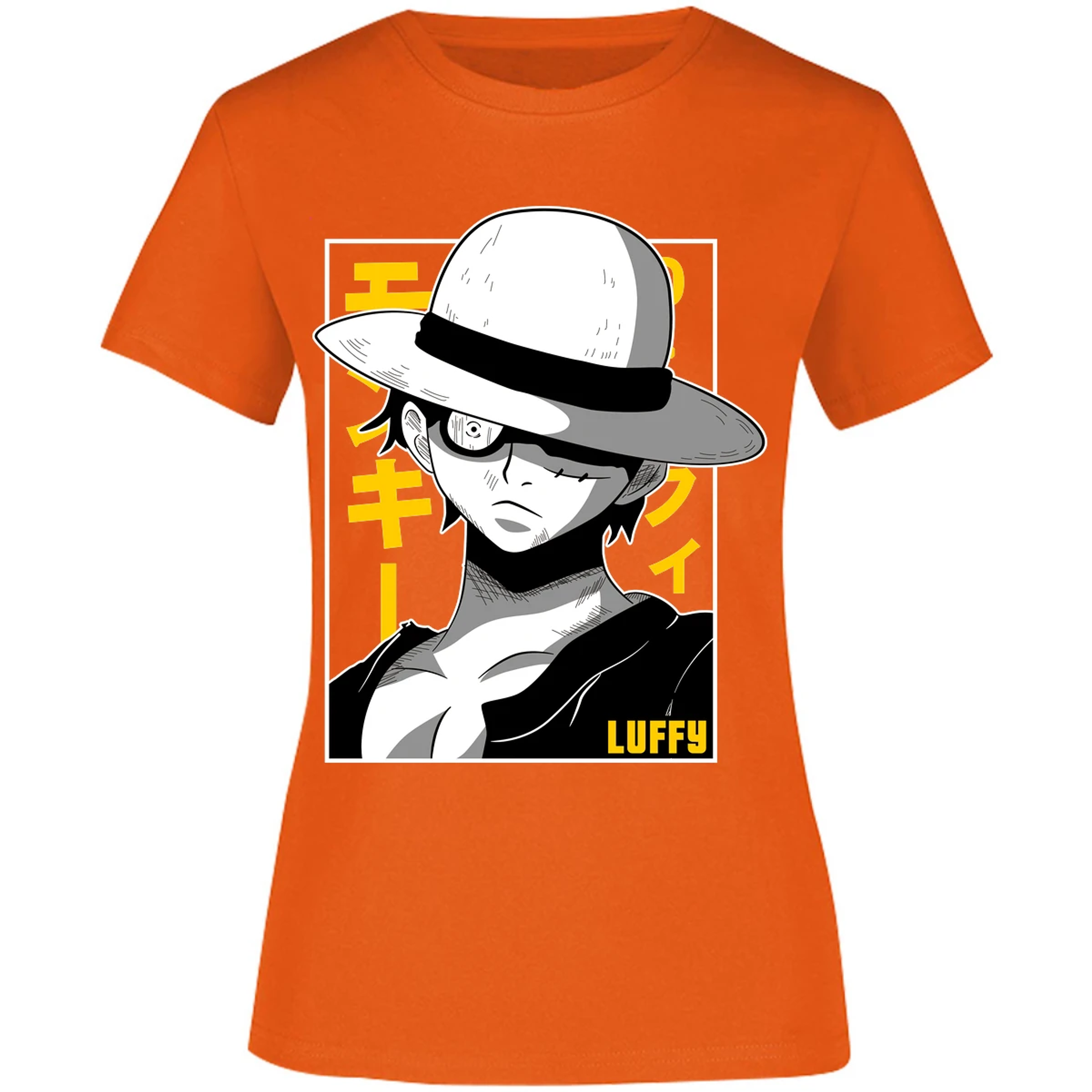 Blusa One Piece Luffy Basic Blusa para Mujer 34