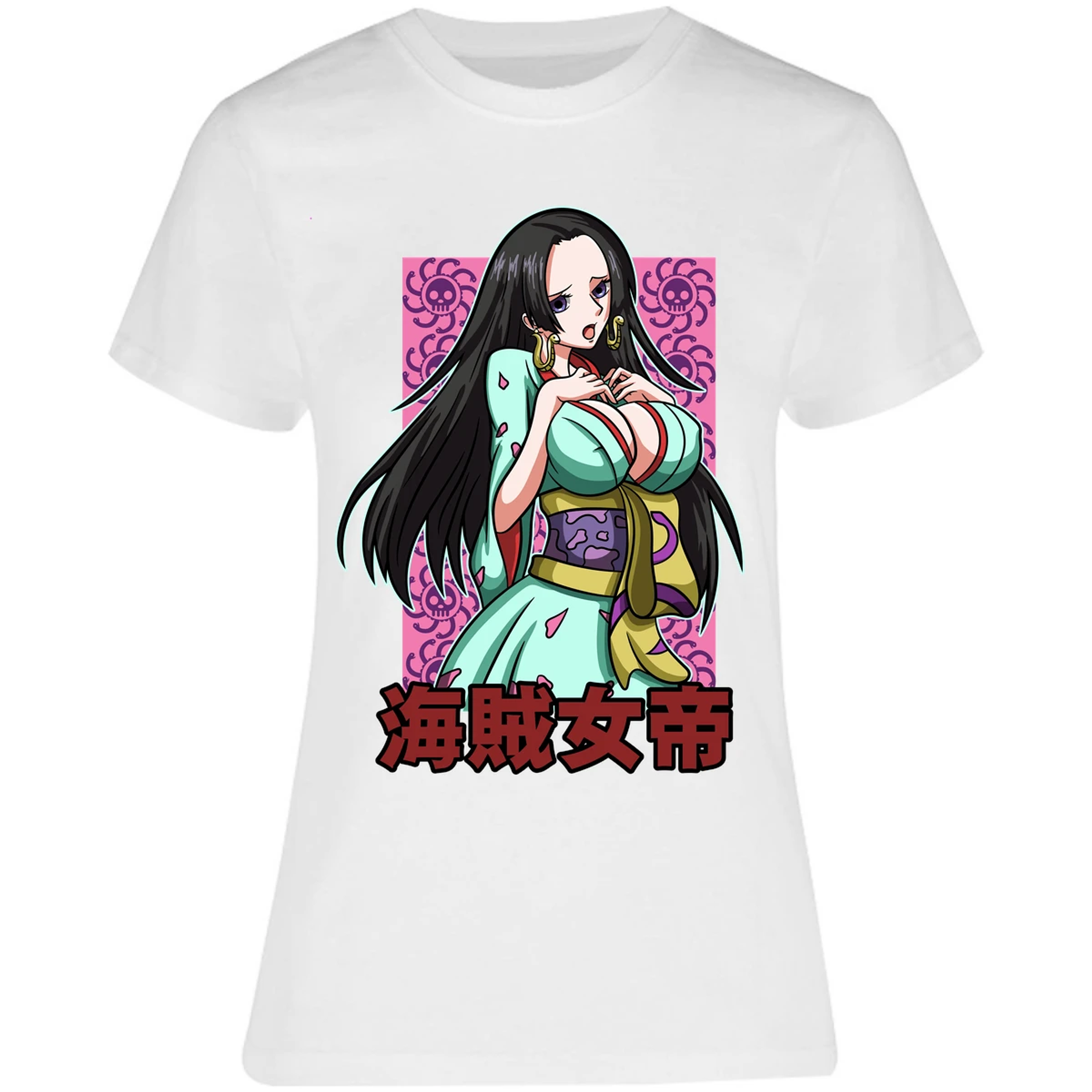 Blusa One Piece Boa Hancock Blusa para Mujer 47