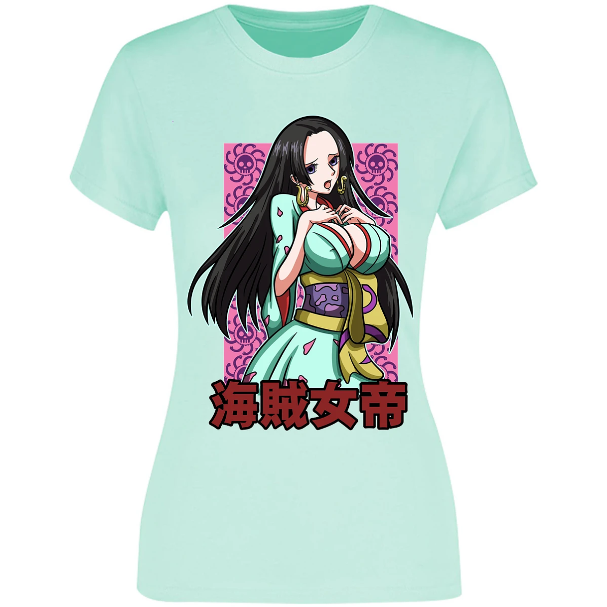 Blusa One Piece Boa Hancock Blusa para Mujer 22