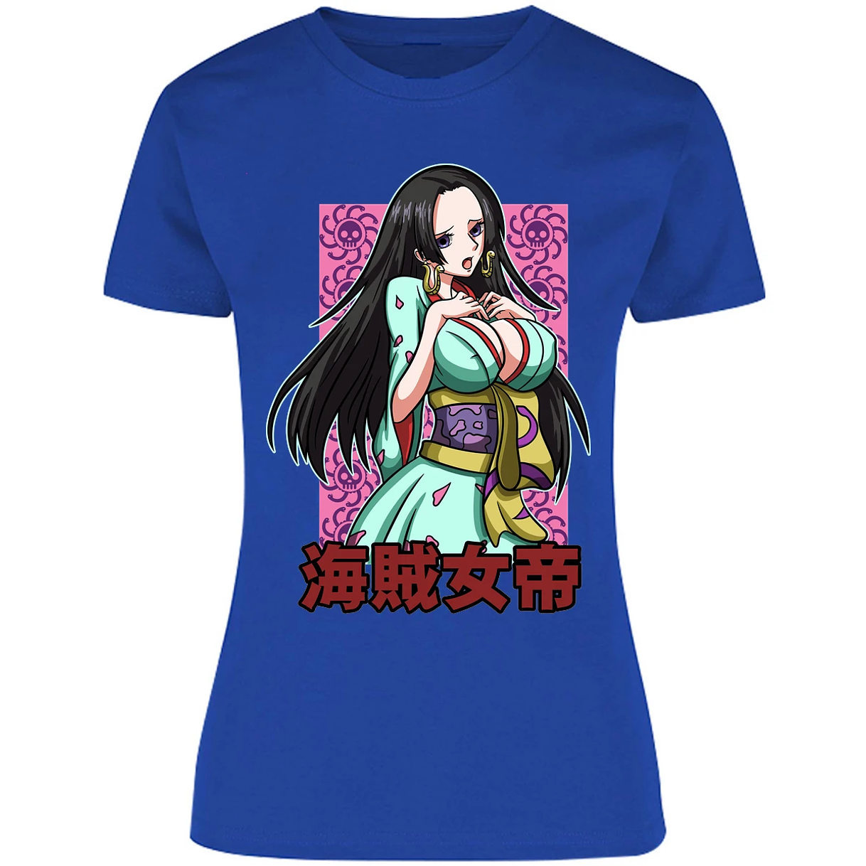 Blusa One Piece Boa Hancock Blusa para Mujer 38