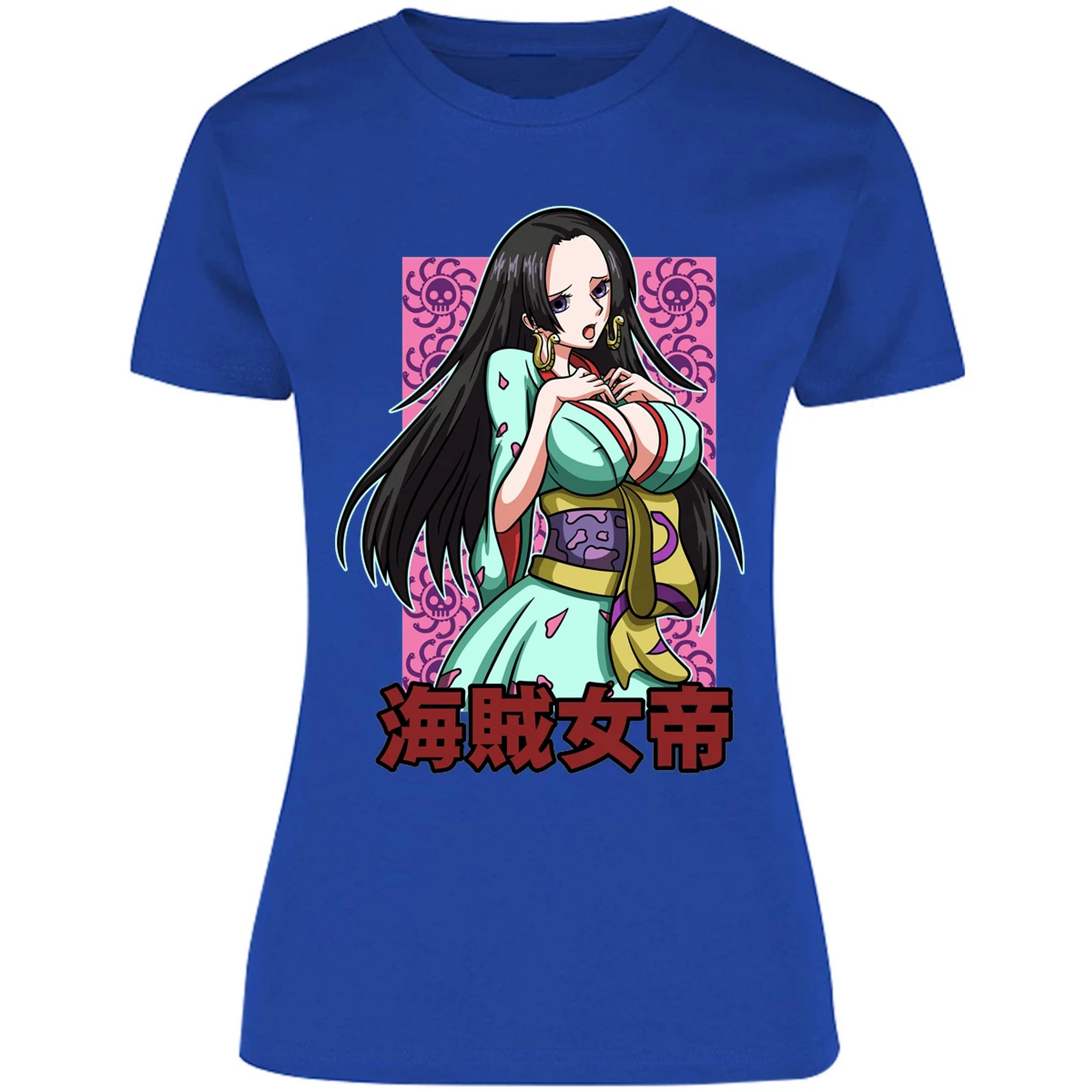 Blusa One Piece Boa Hancock Blusa para Mujer 38