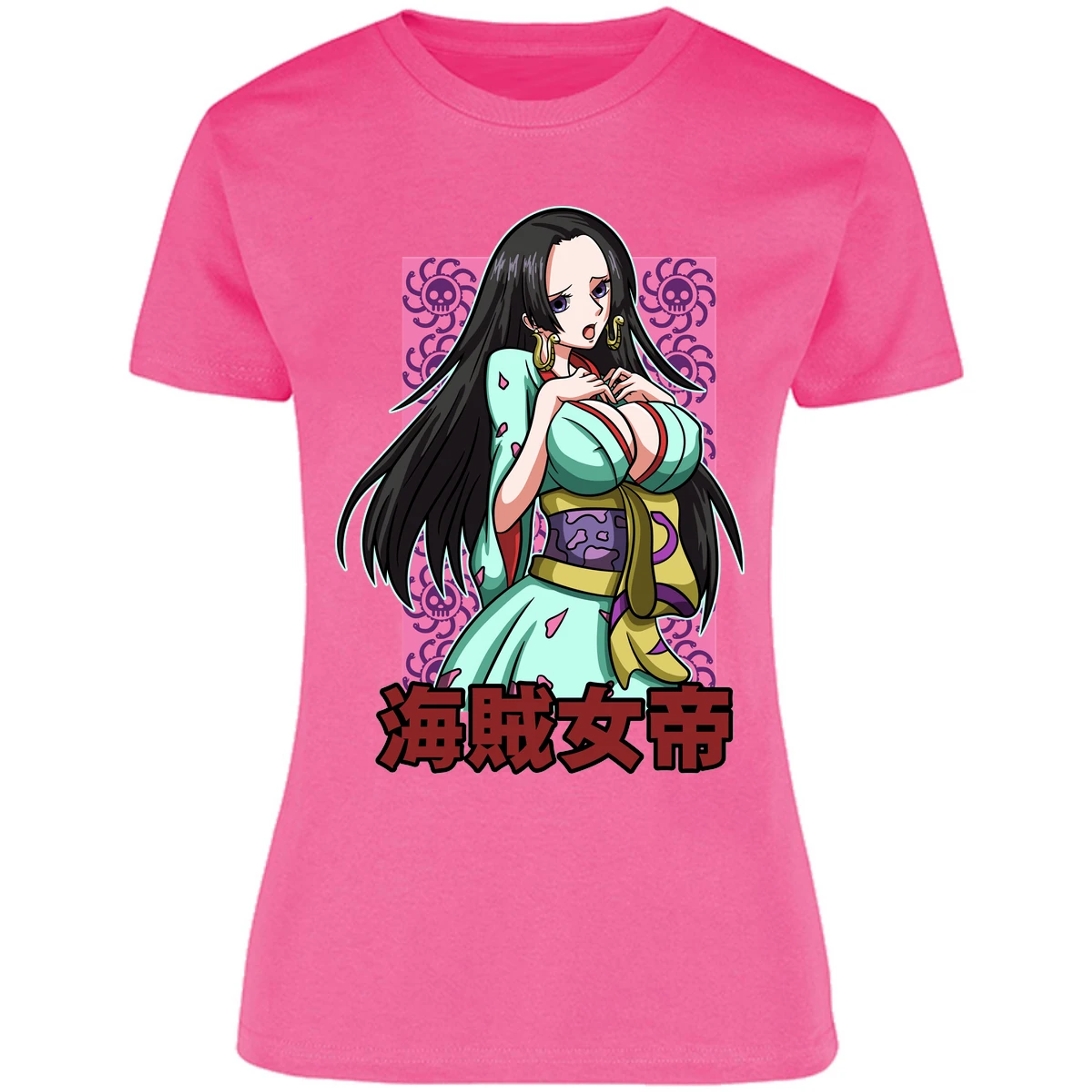 Blusa One Piece Boa Hancock Blusa para Mujer 44