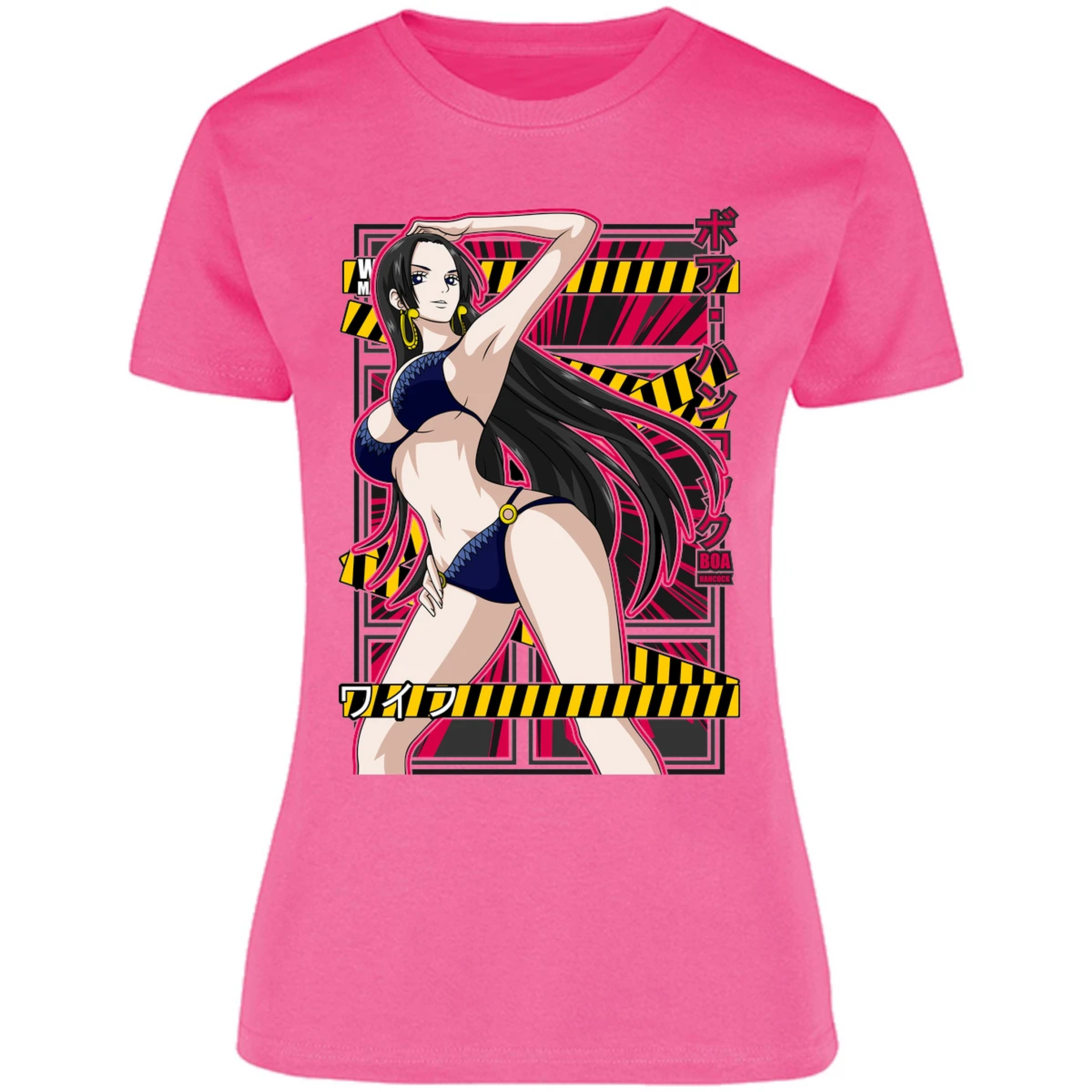 Blusa One Piece Boa Hancock Waifu Blusa para Mujer 9