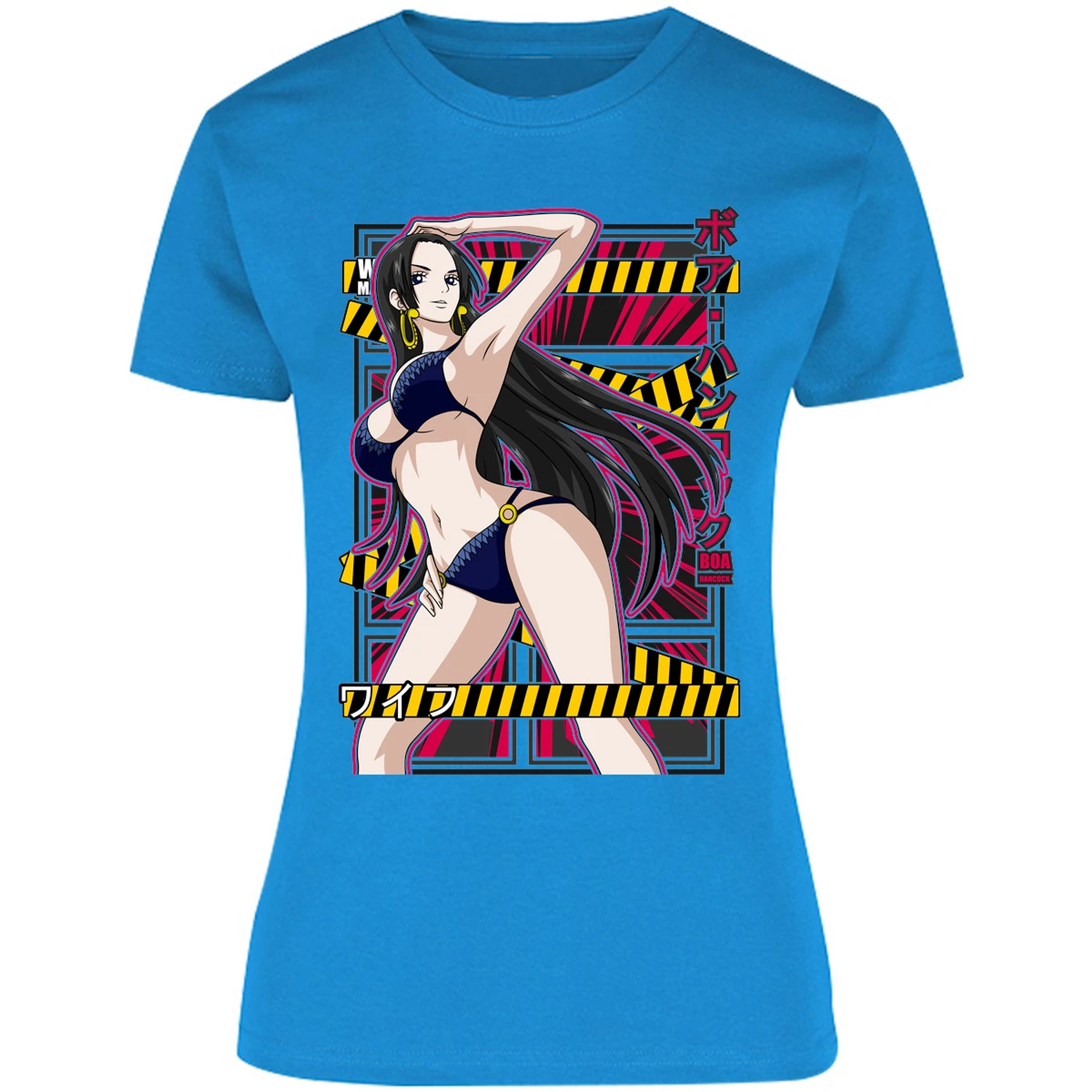 Blusa One Piece Boa Hancock Waifu Blusa para Mujer 10
