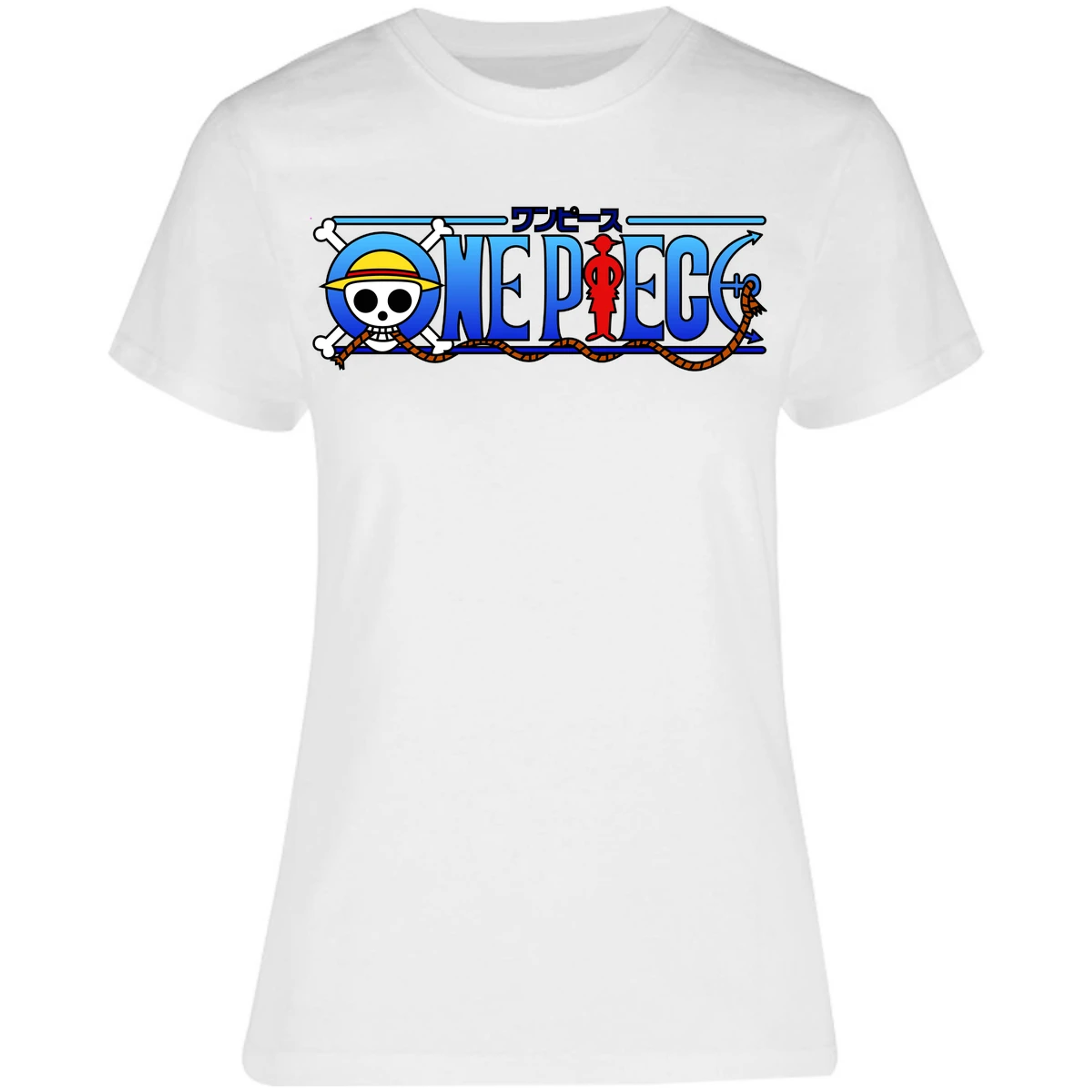 Blusa One Piece Luffy Y Barba Negra 2 Blusa para Mujer 12