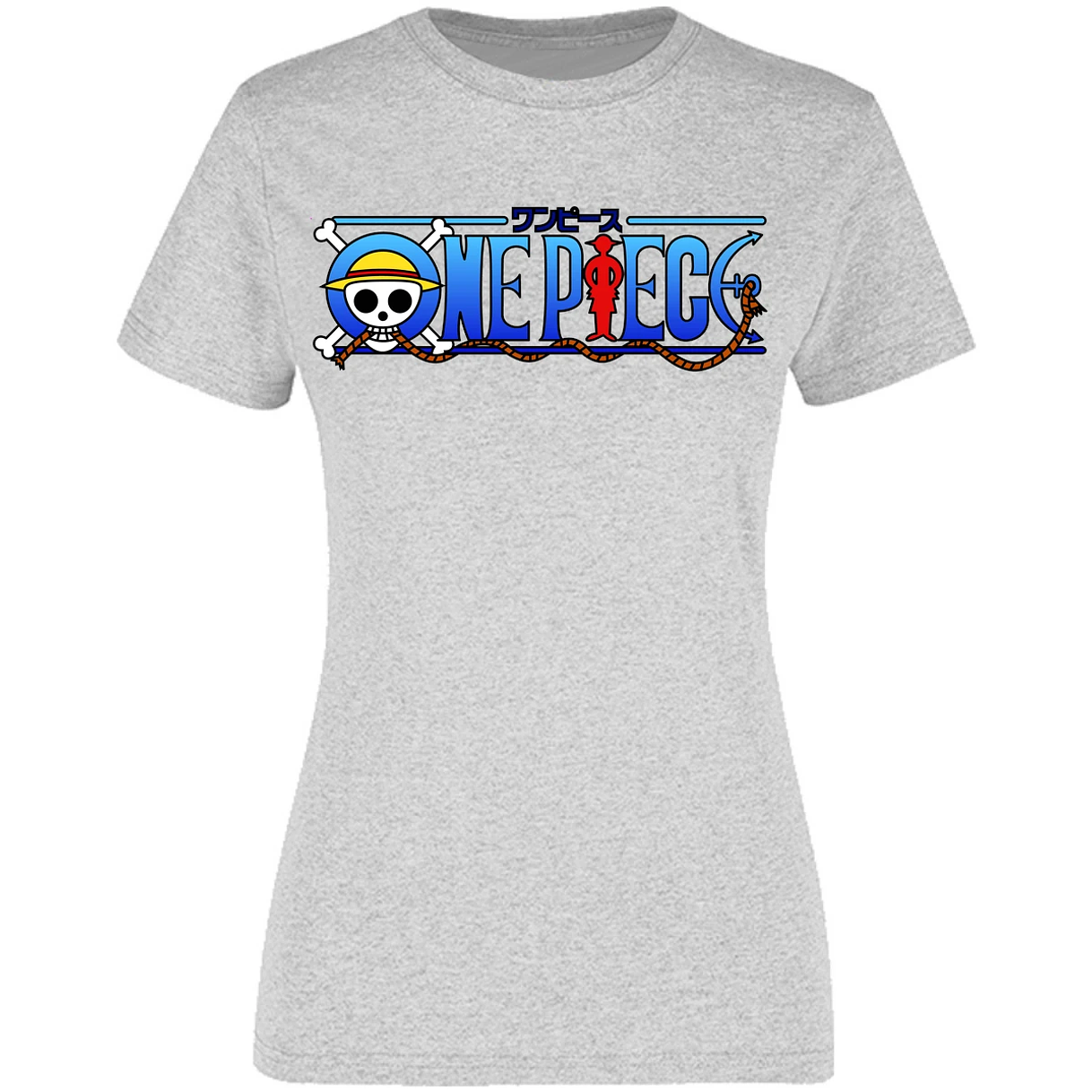 Blusa One Piece Luffy Y Barba Negra 2 Blusa para Mujer 3