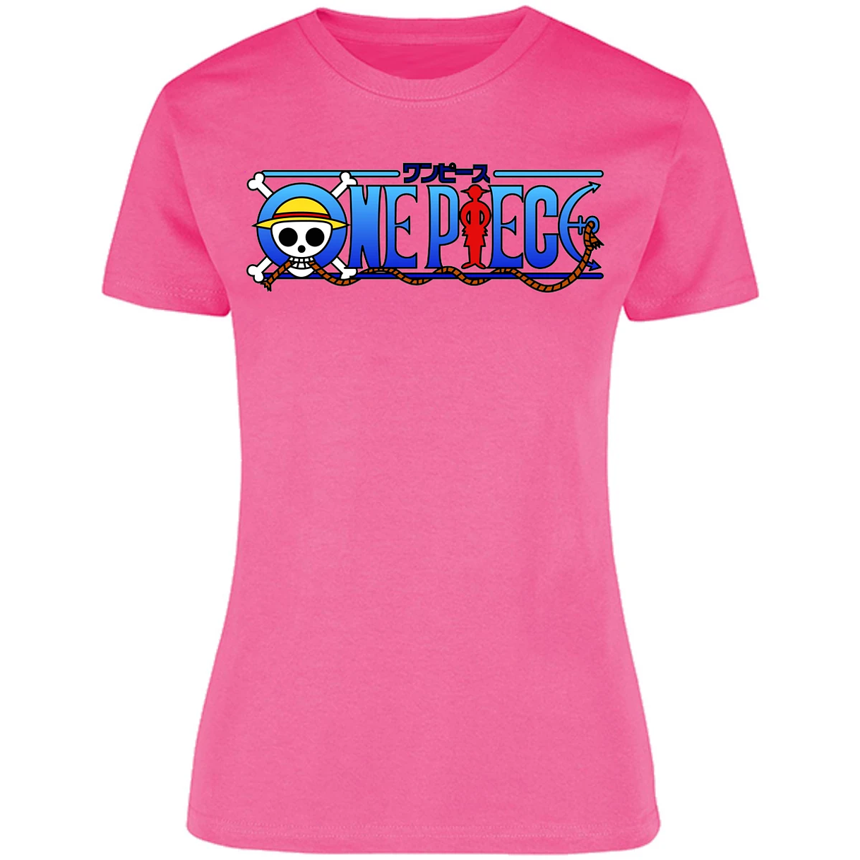 Blusa One Piece Luffy Y Barba Negra 2 Blusa para Mujer 4