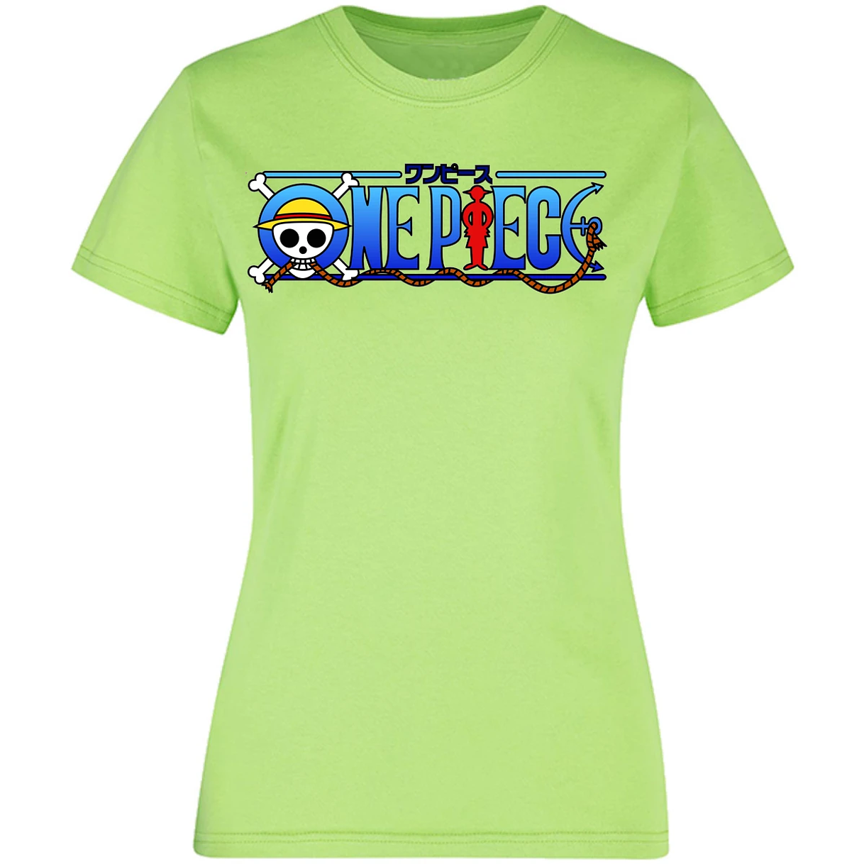 Blusa One Piece Luffy Y Barba Negra 2 Blusa para Mujer 7