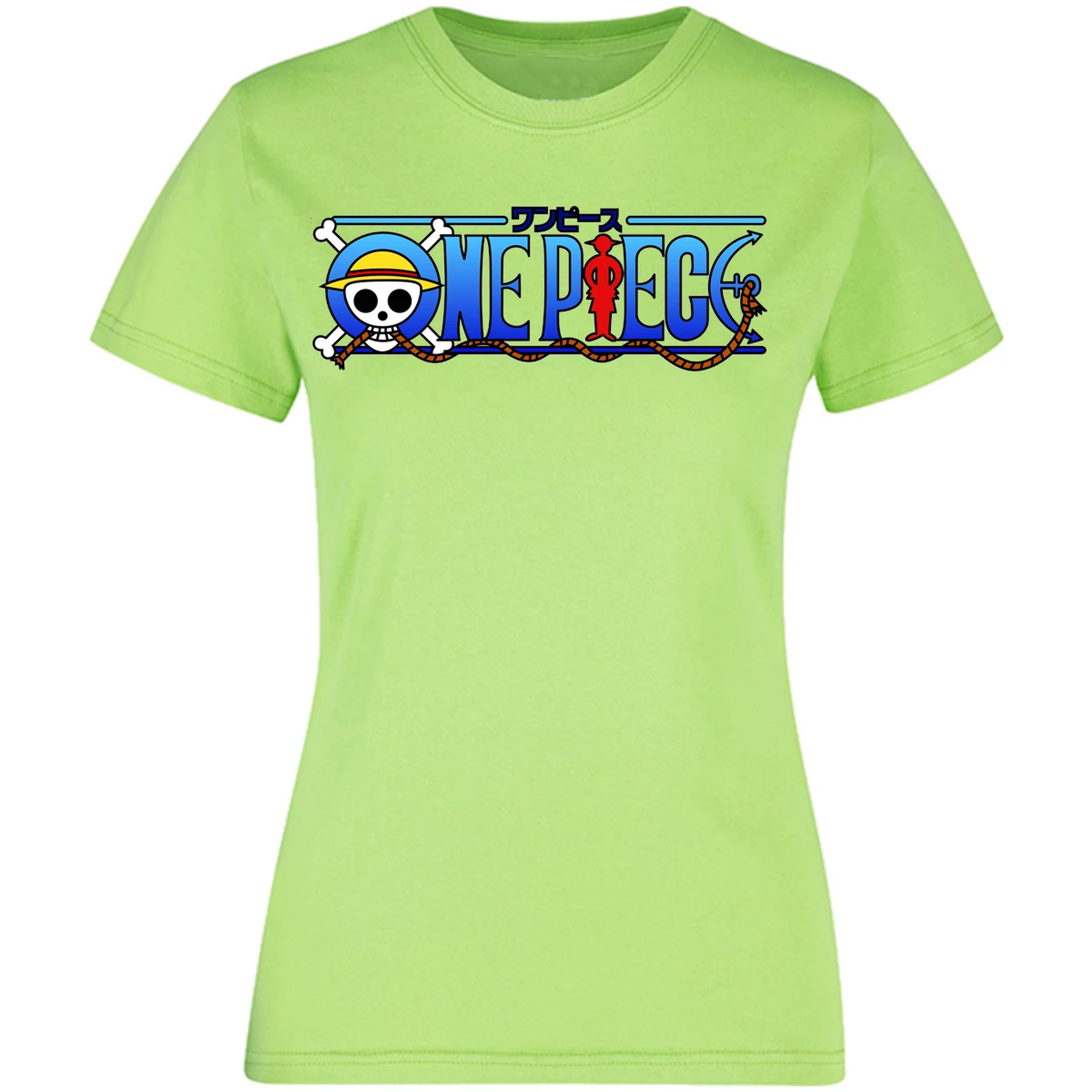 Blusa One Piece Luffy Y Barba Negra 2 Blusa para Mujer 7