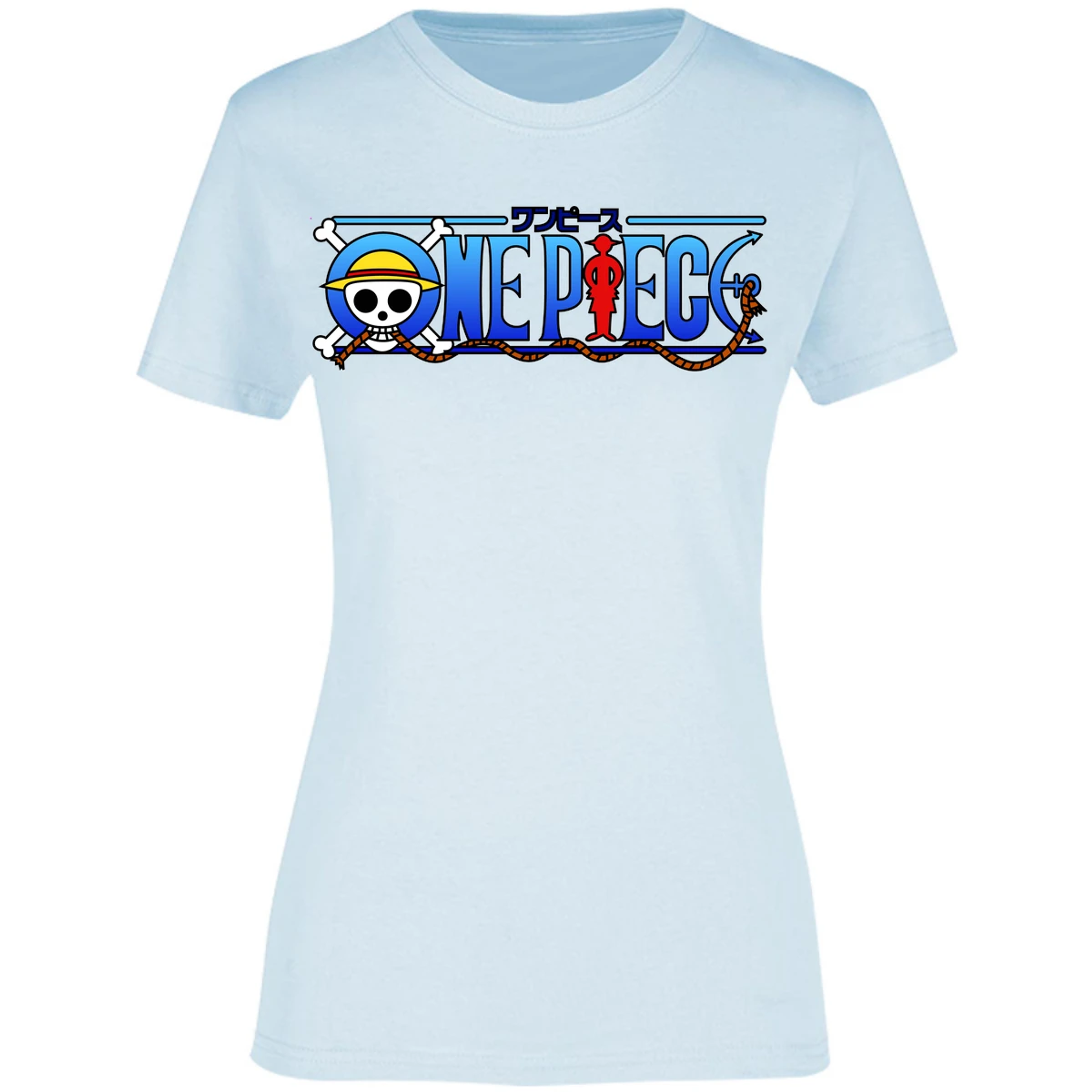 Blusa One Piece Luffy Y Barba Negra 2 Blusa para Mujer 8