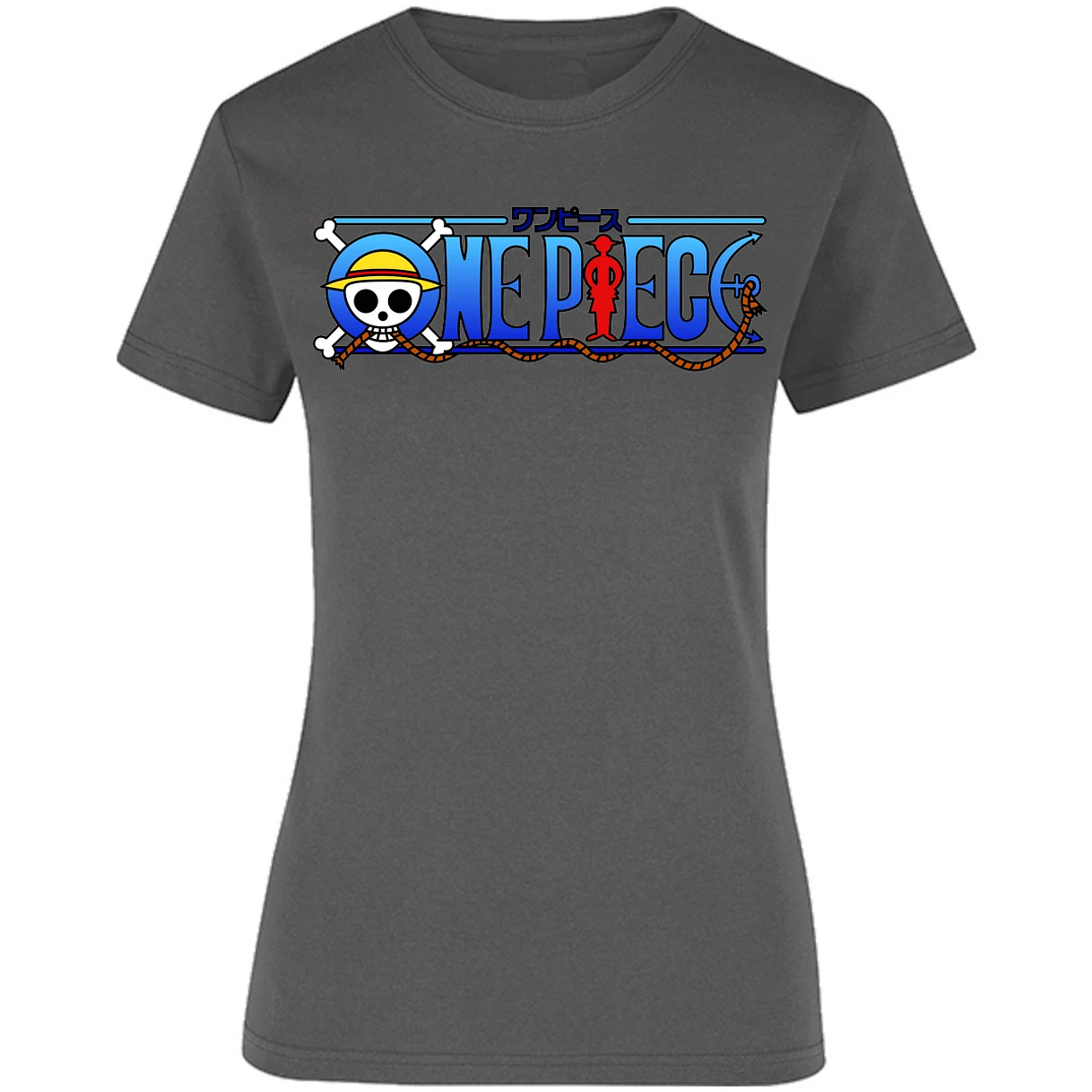 Blusa One Piece Luffy Y Barba Negra 2 Blusa para Mujer 9