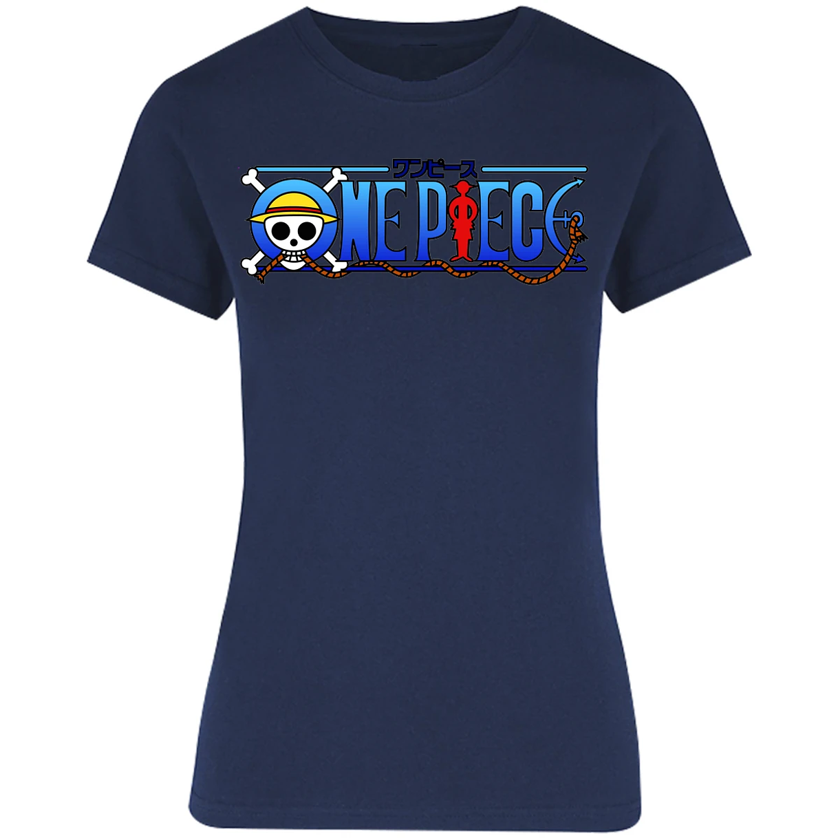 Blusa One Piece Luffy Y Barba Negra 2 Blusa para Mujer 14