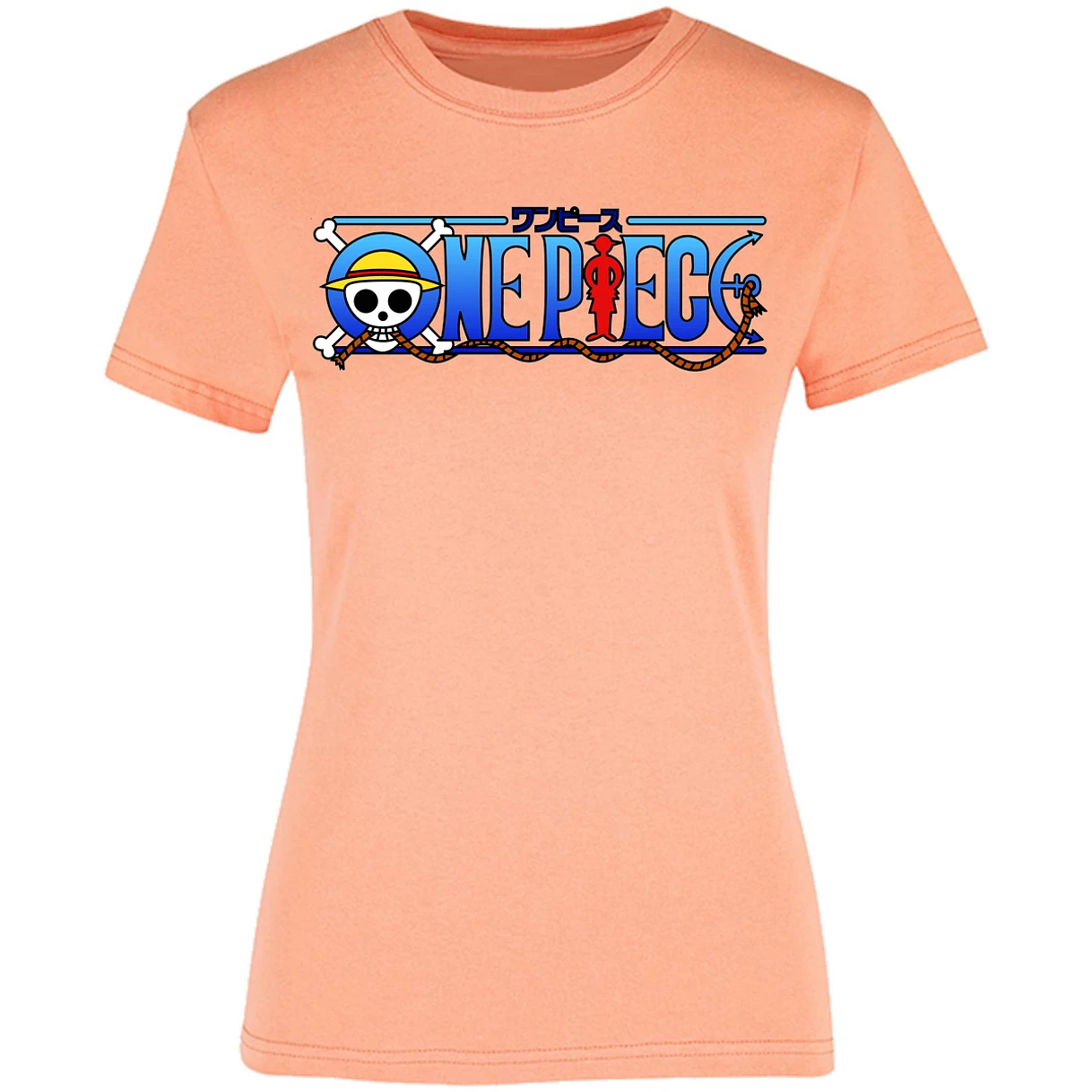 Blusa One Piece Luffy Y Barba Negra 2 Blusa para Mujer 18